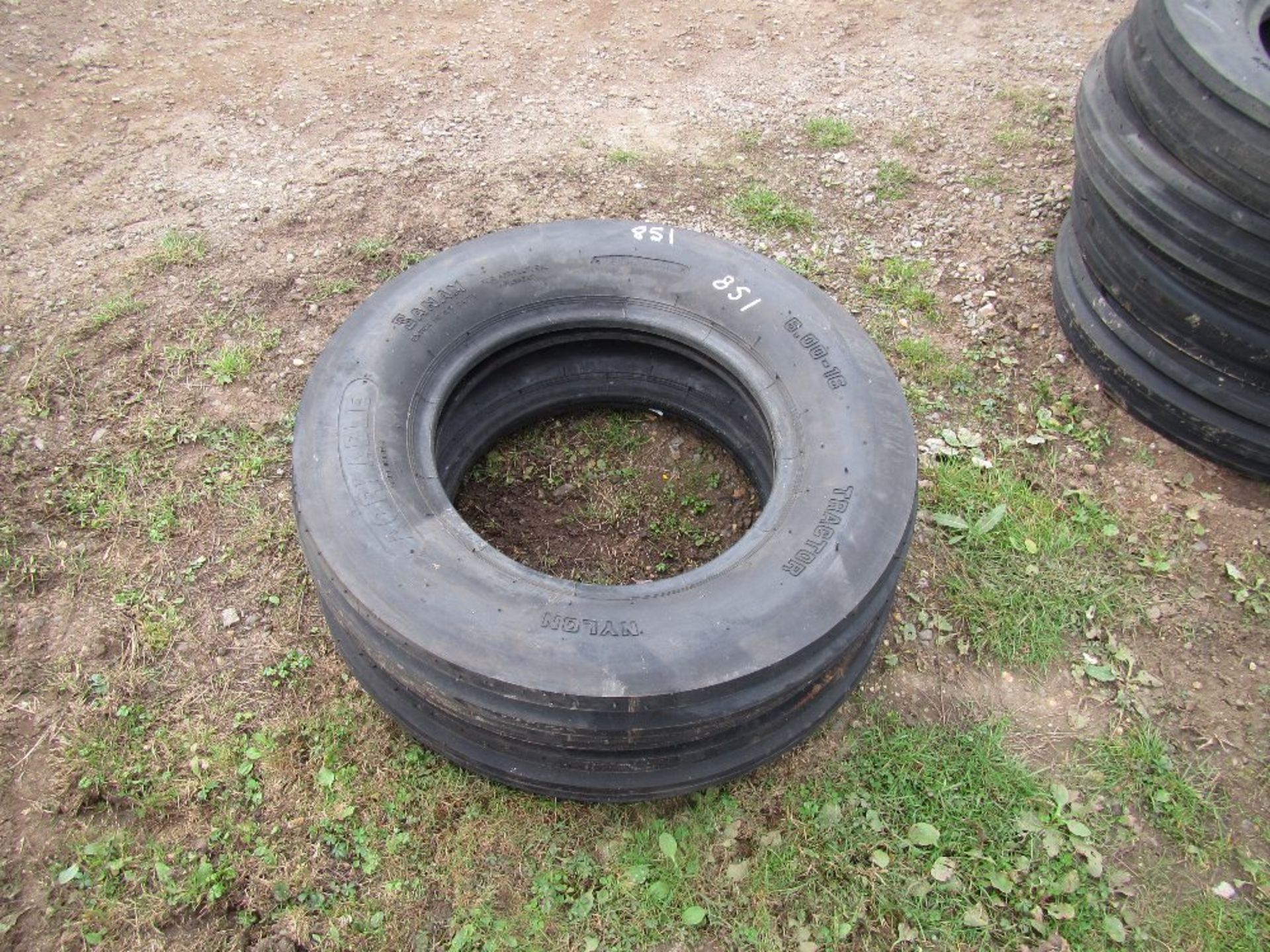 6no. 600x16 Tyres. Unused