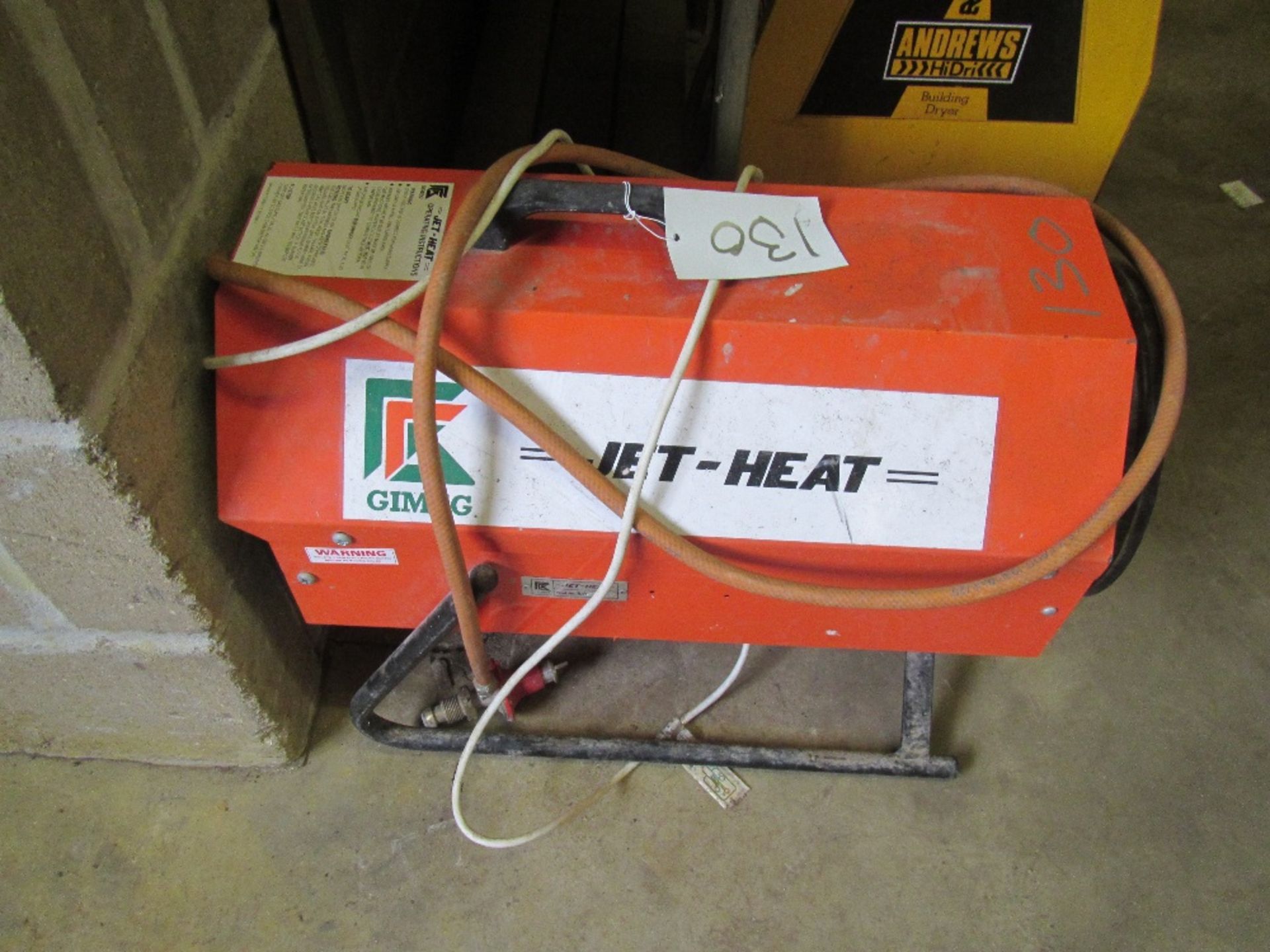 Gmeg Gas Jet 110v Heater