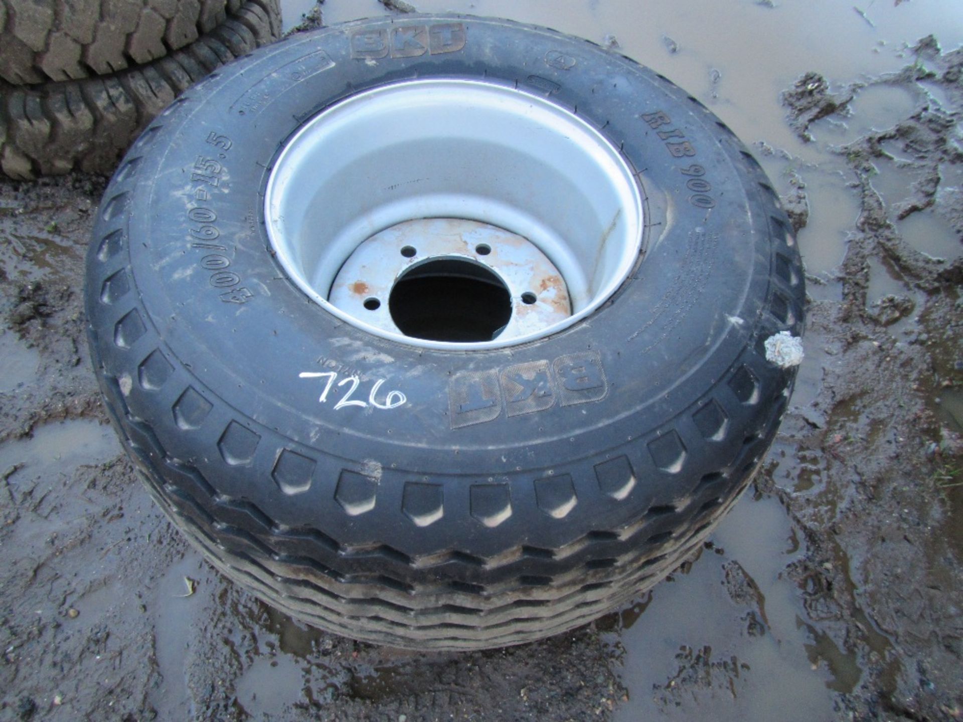 400x65x15.5 Flotation Wheel & Tyre