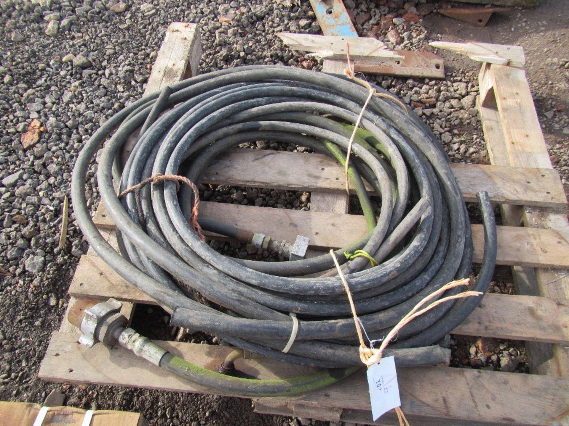 Pallet of Hydraulic Hoses