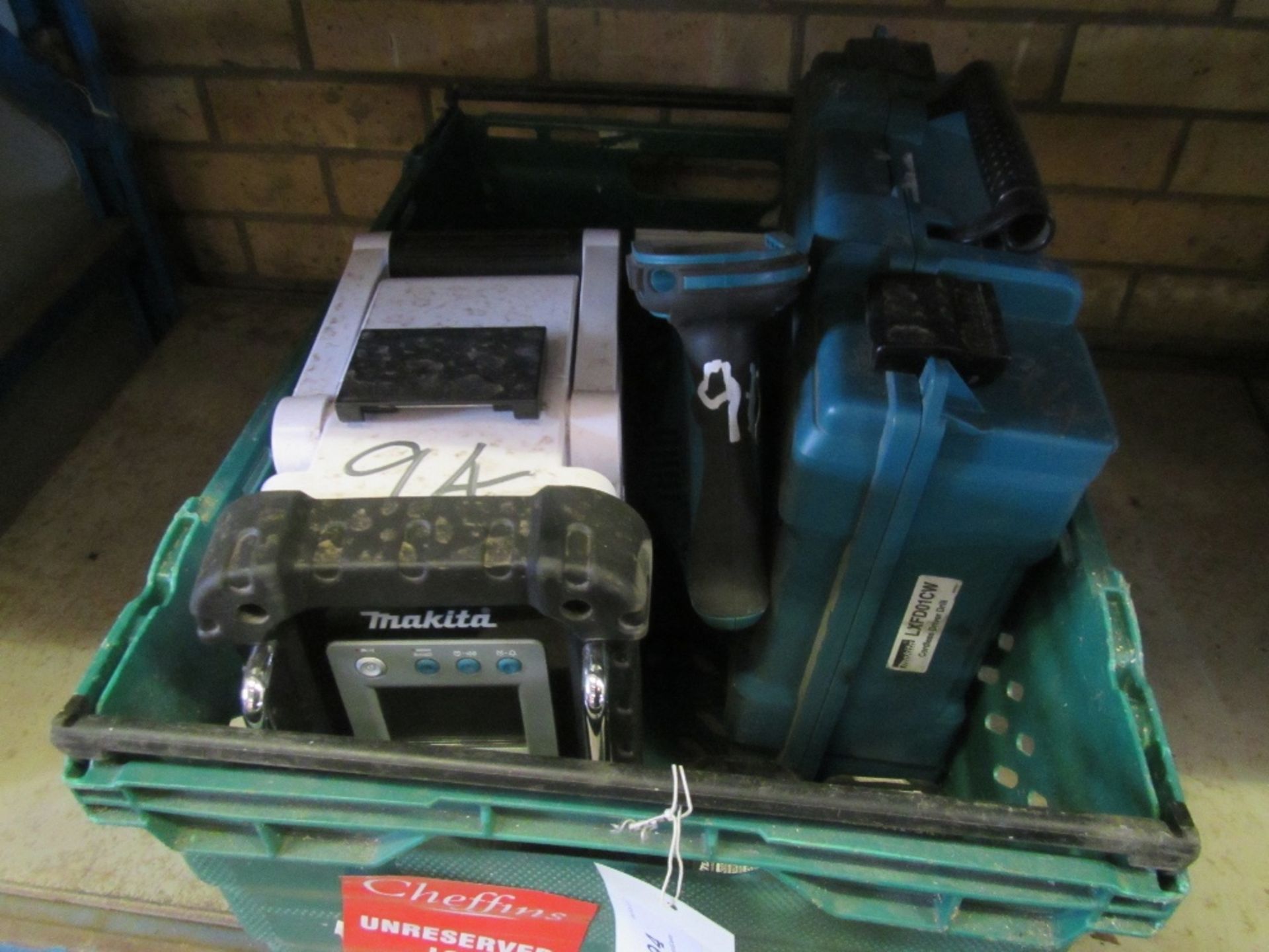 Box Makita Cordless Tools UNRESERVED LOT