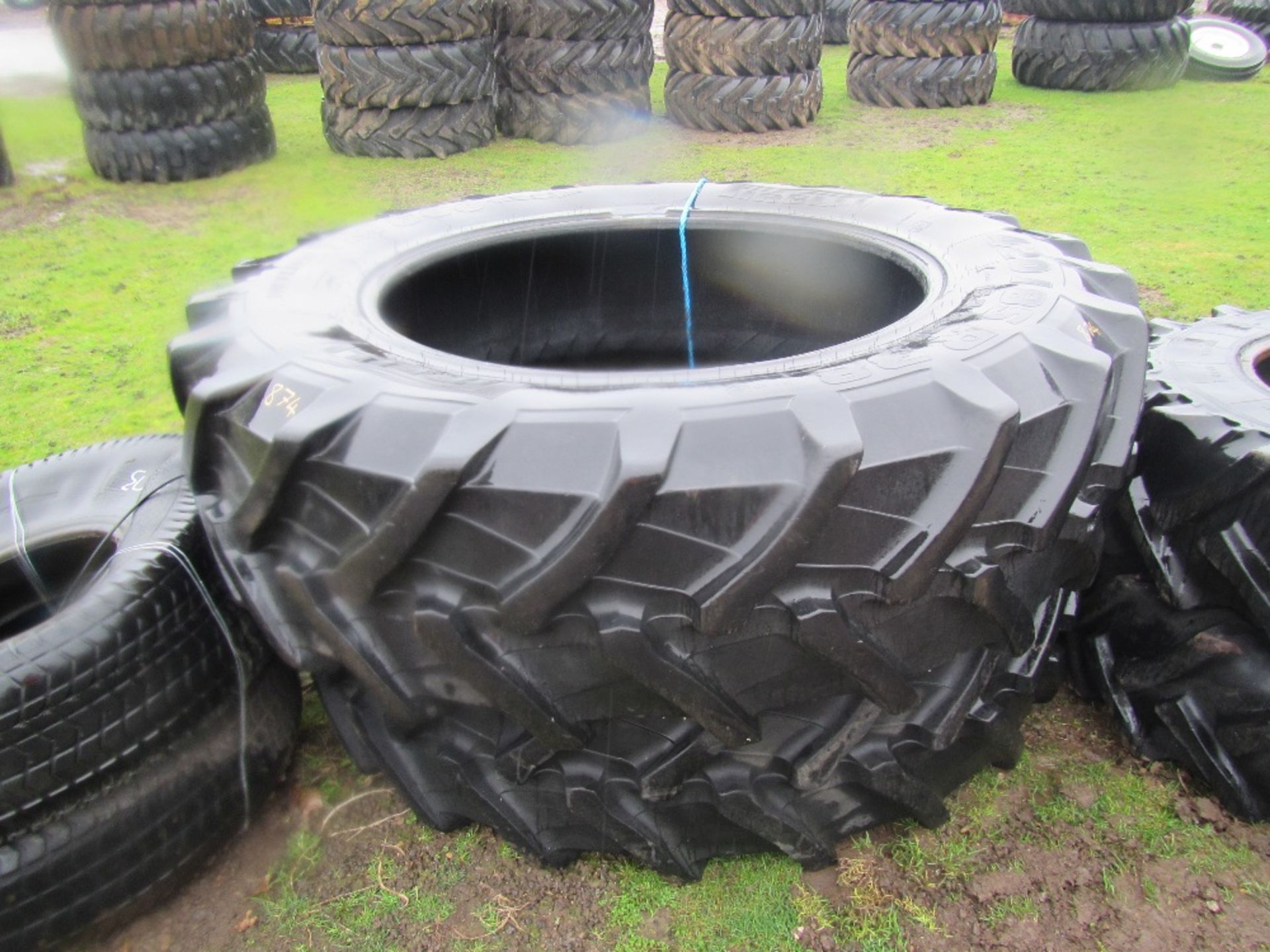 2no. 420/85/38 Tyres