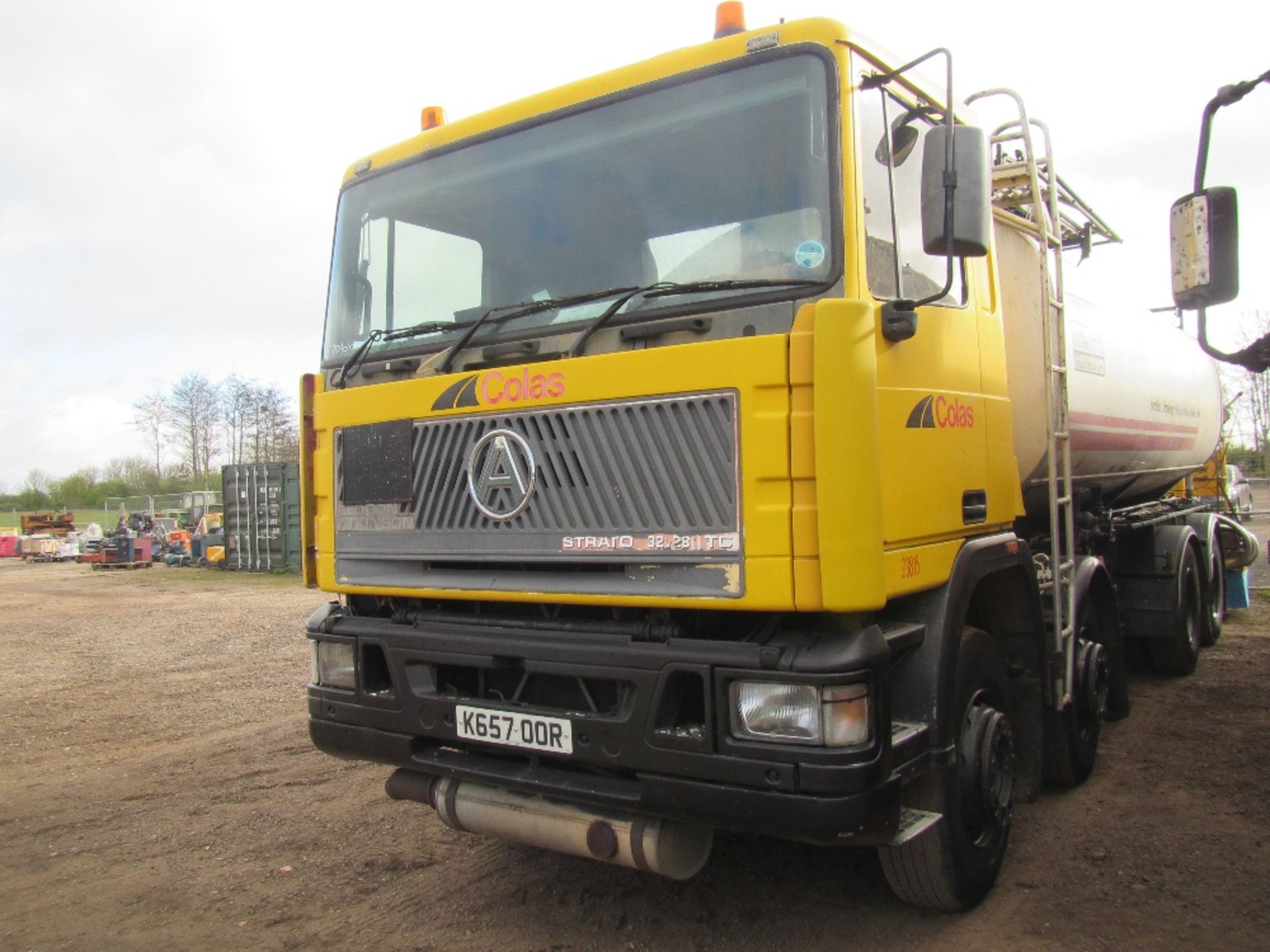 1993 Seddon Atkinson 8x4 Tar Sprayer 18600L Bitumen Tank, Phoenix Variable Width Spray Bar Lorry