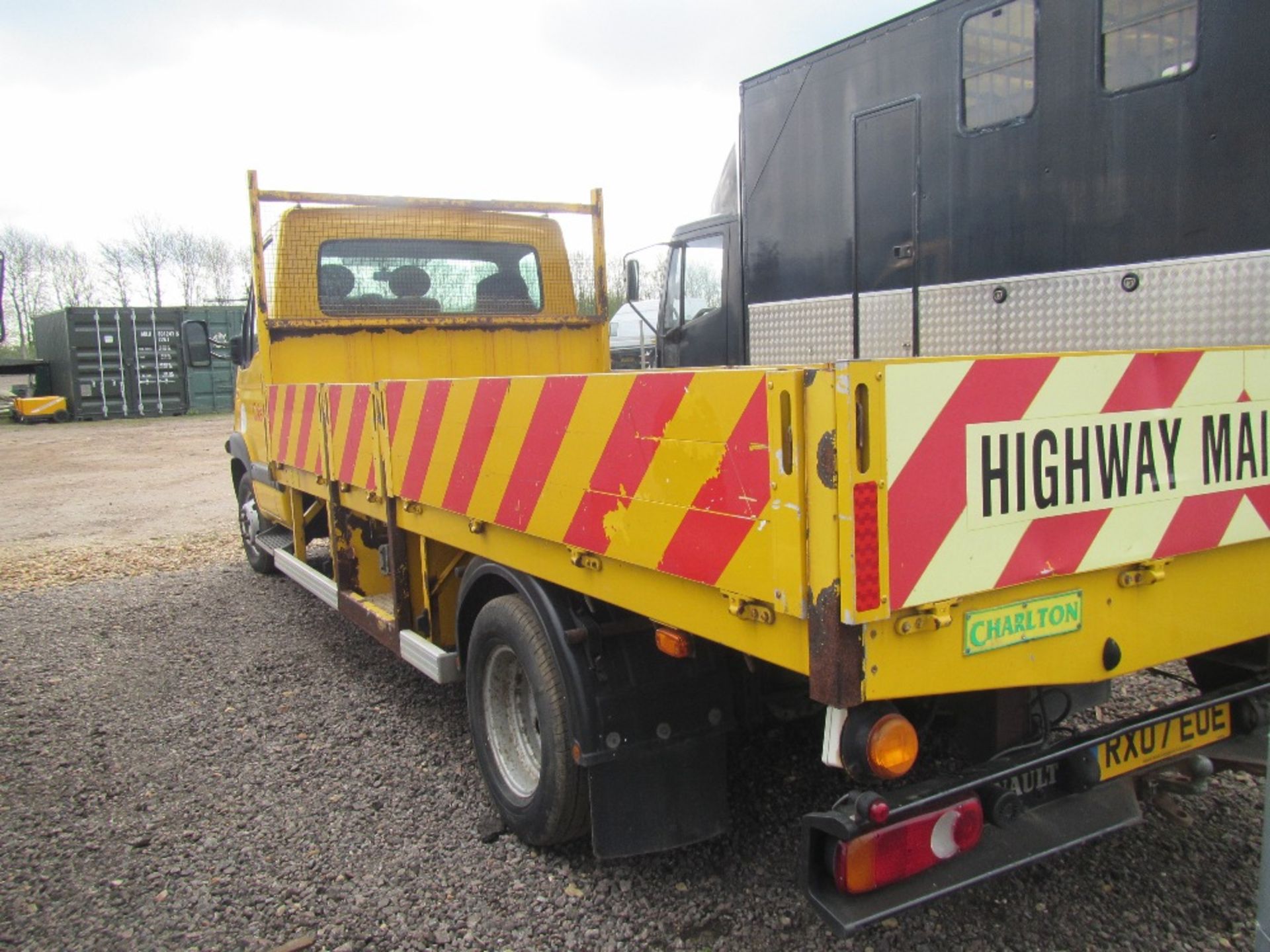 2007 Renault Mascot 3 Litre Diesel Flat Bed Dropside Truck c/w Central Locking. Reg Docs will be - Image 6 of 7