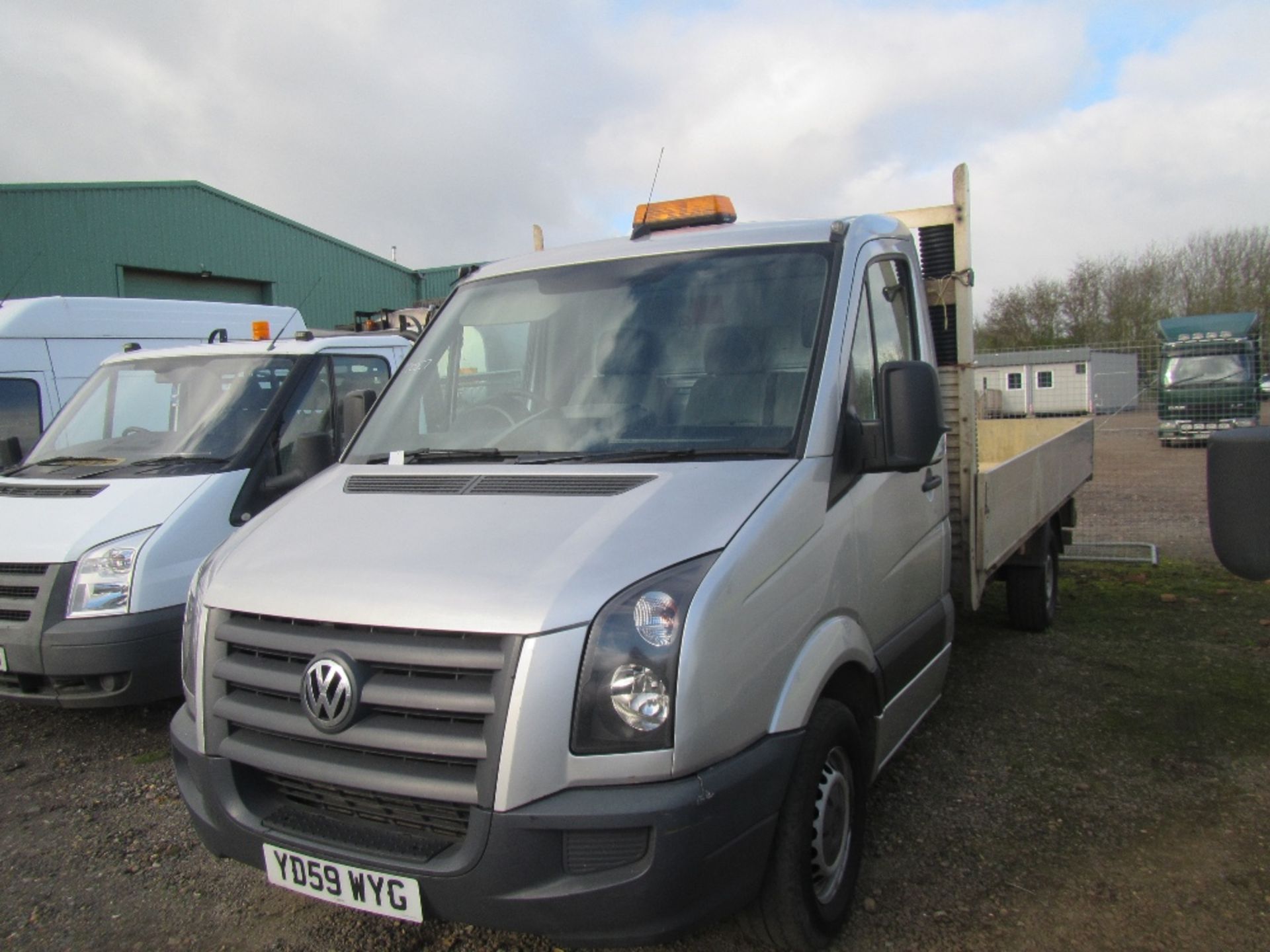 Volkswagon Crafter 109 LWB 2.5 Litre 14ft Dropside Van c/w Tow Bar, Full Service History. Reg Docs