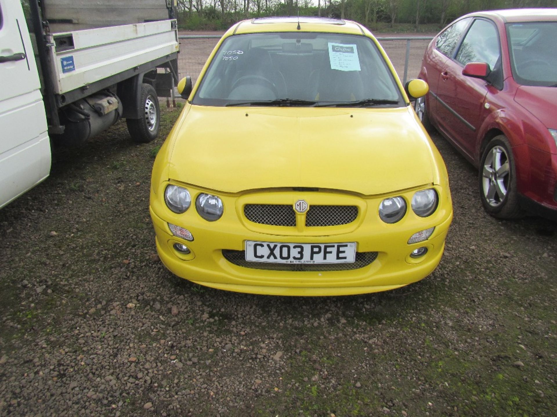 2003 MG ZR Hatchback 1.4 Petrol Reg Docs will be supplied. Mileage: 92,164 MOT till 29/04/17 Reg. - Image 2 of 6