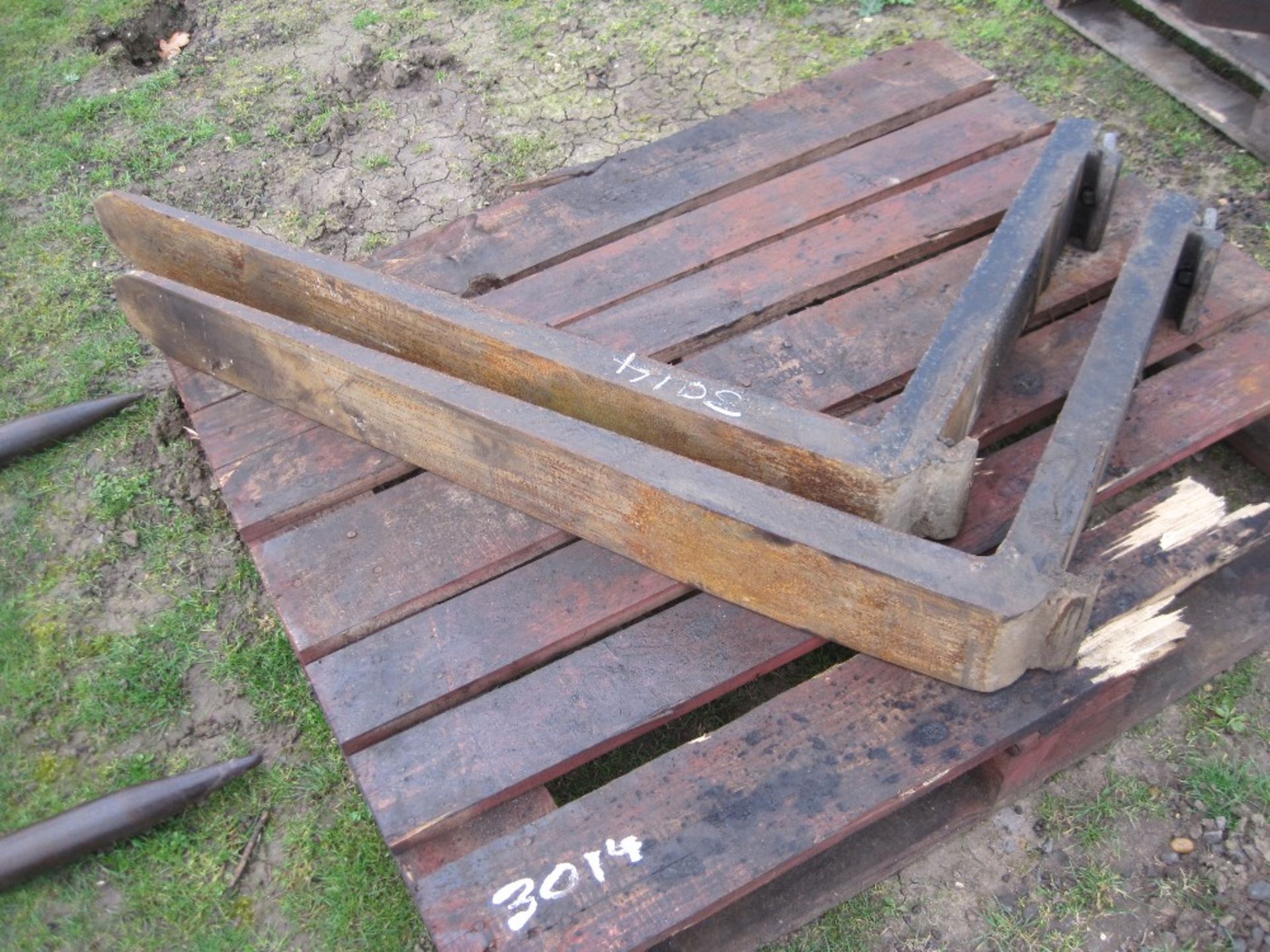 Set of Forklift Tines