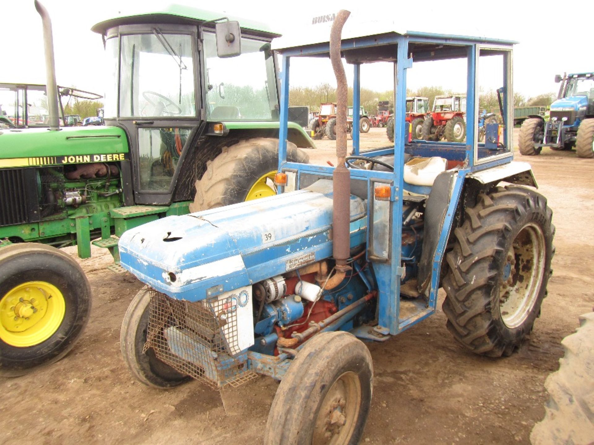 Ford 4110 2wd Tractor Reg. No. B408 TKE