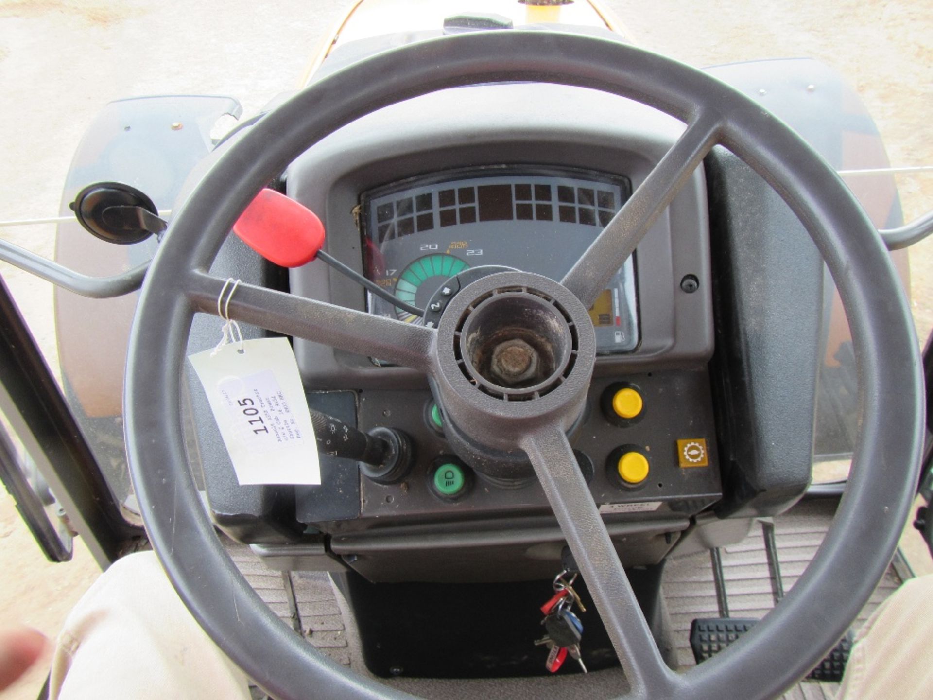 Renault 335X Tractor c/w Q Cab, Power Shuttle, 16.9x34 Reg. No. SN03 HKC - Image 15 of 16