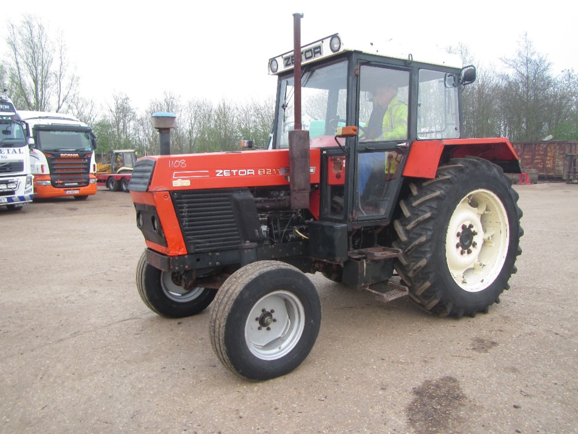 Zetor 12245 4wd Tractor Reg. No. M54 YEX