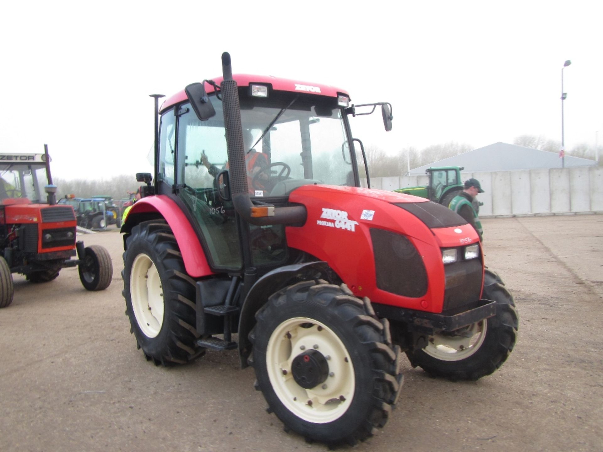 Zetor 6441 4wd Tractor 604 Hrs Reg. No. YJ55 VMO - Image 3 of 5