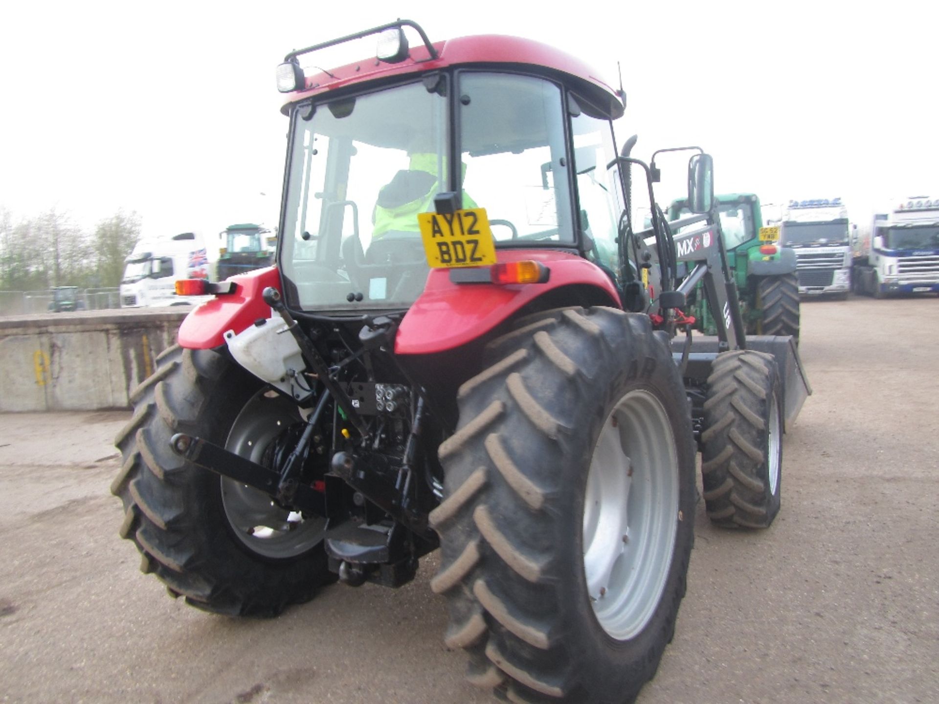 Case JX90 4wd Tractor c/w MXU8 Power Loader Reg. No. AY12 BDZ - Image 4 of 4