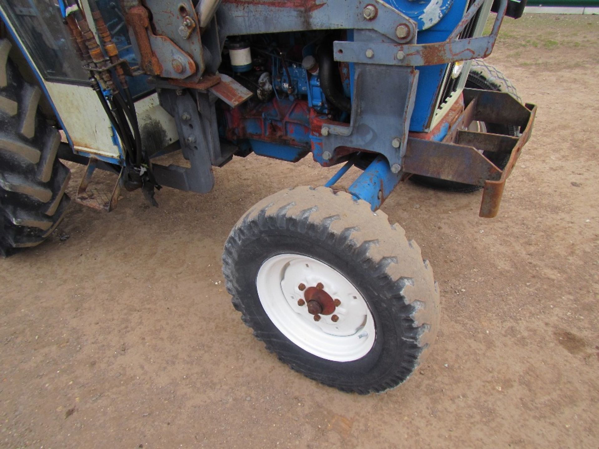 Ford 4600 2wd Tractor c/w Fauchaux Loader - Image 4 of 16