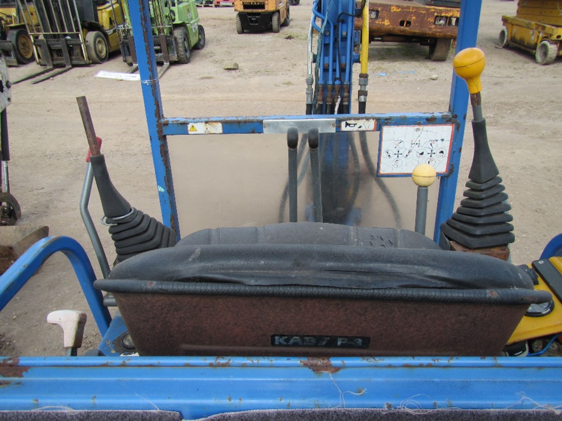Mini Digger for spares no engine - Image 4 of 4
