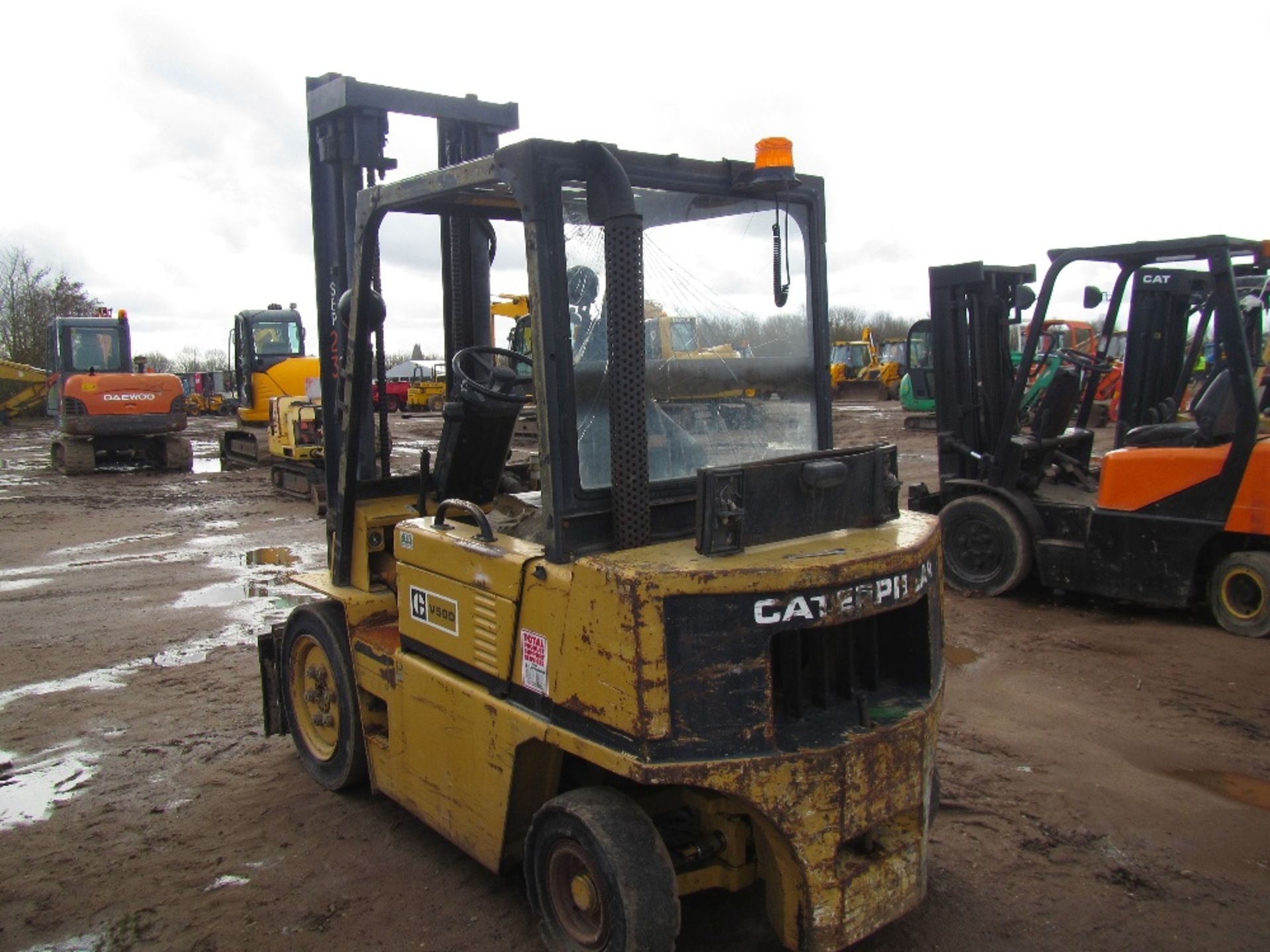 Cat V50D Diesel Forklift c/w Side Shift - Image 4 of 5