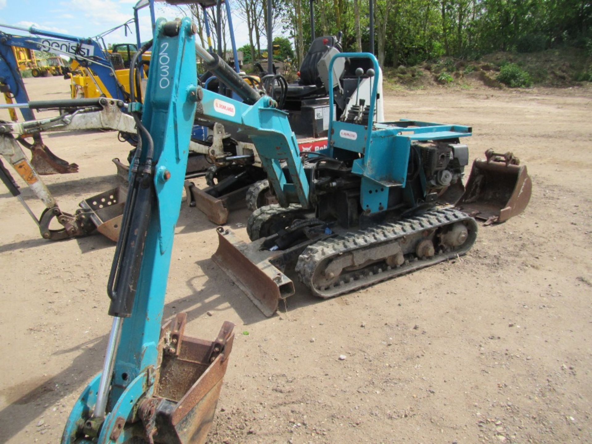 Powerfab 1 Ton Tracked Mini Digger