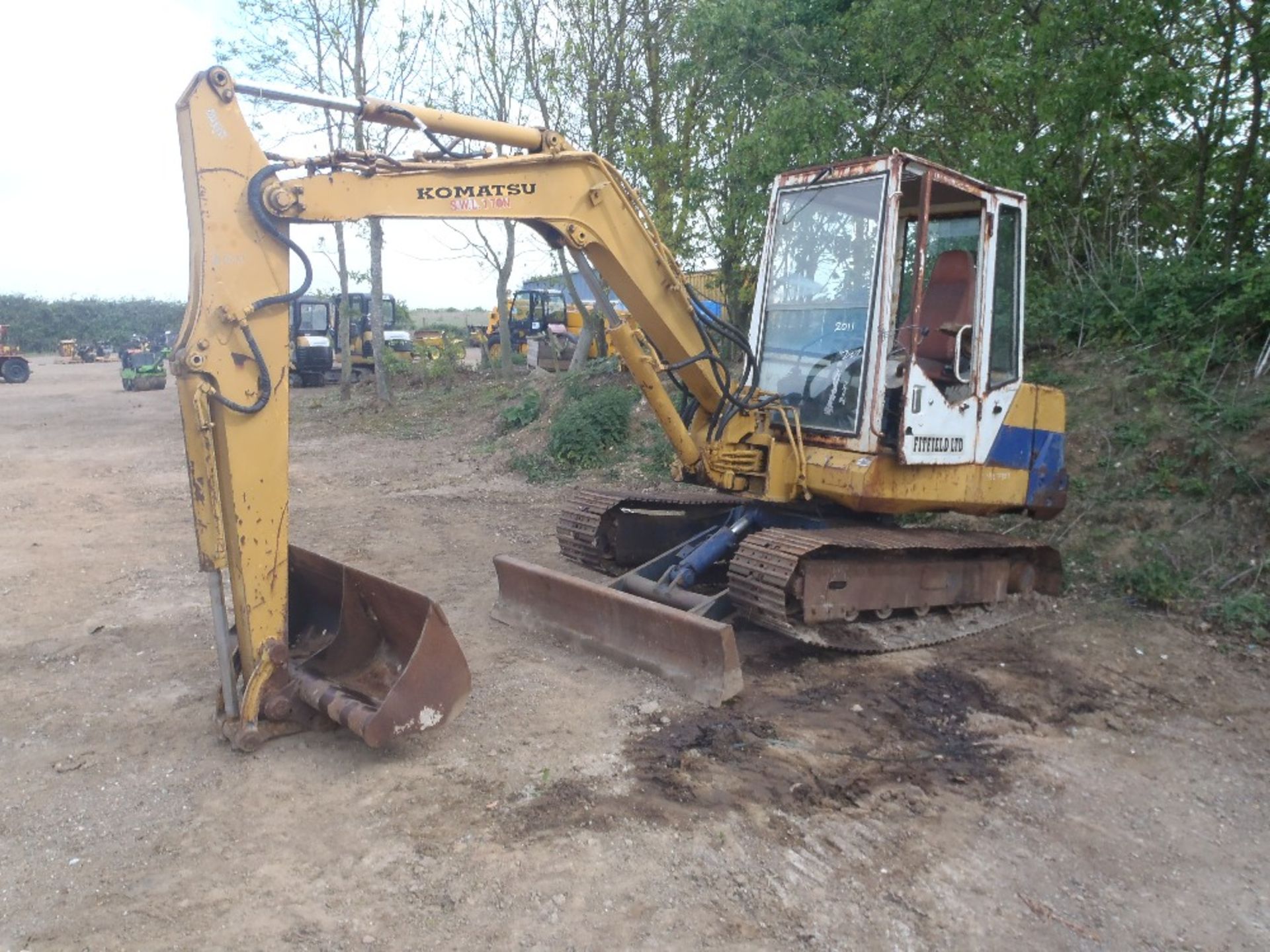 Komastu PC40 4t Digger Incomplete, no engine Ser. No. 11085