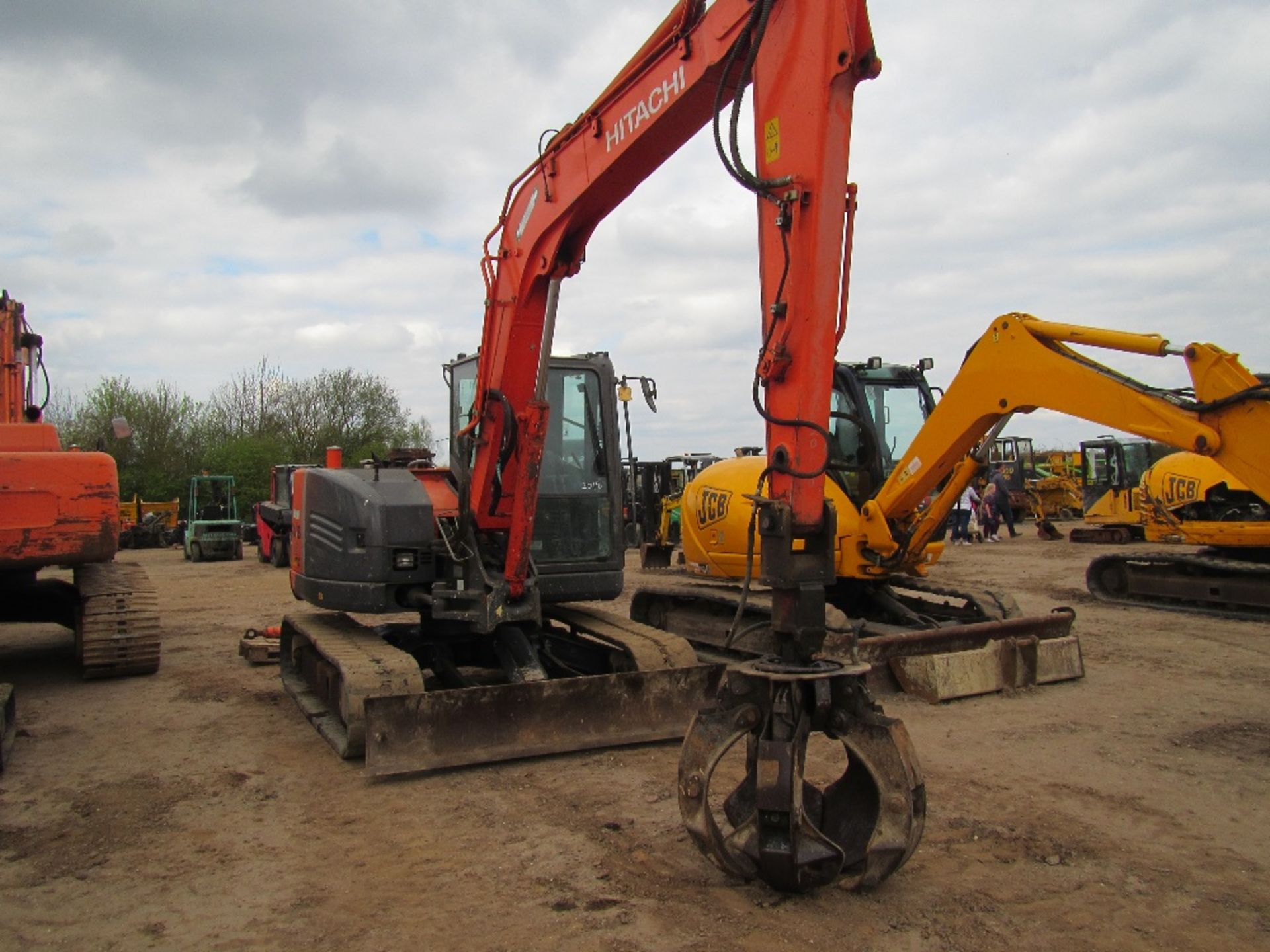 2011 Hitachi Zaxis 85 VSBLC Excavator - Image 2 of 9