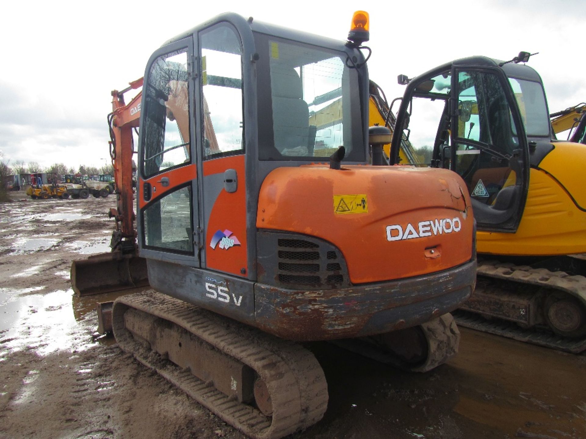 2005 Daewoo Solar 55v Plus Excavator Ser. No. 33814 Hours: 2641 - Image 3 of 10