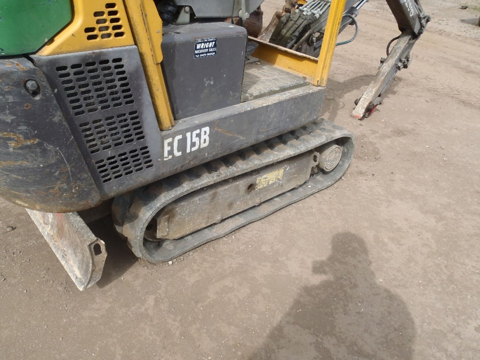 2004 Volvo EC15B XR 1.5 Ton Mini Digger Hours: 2547 - Image 7 of 8