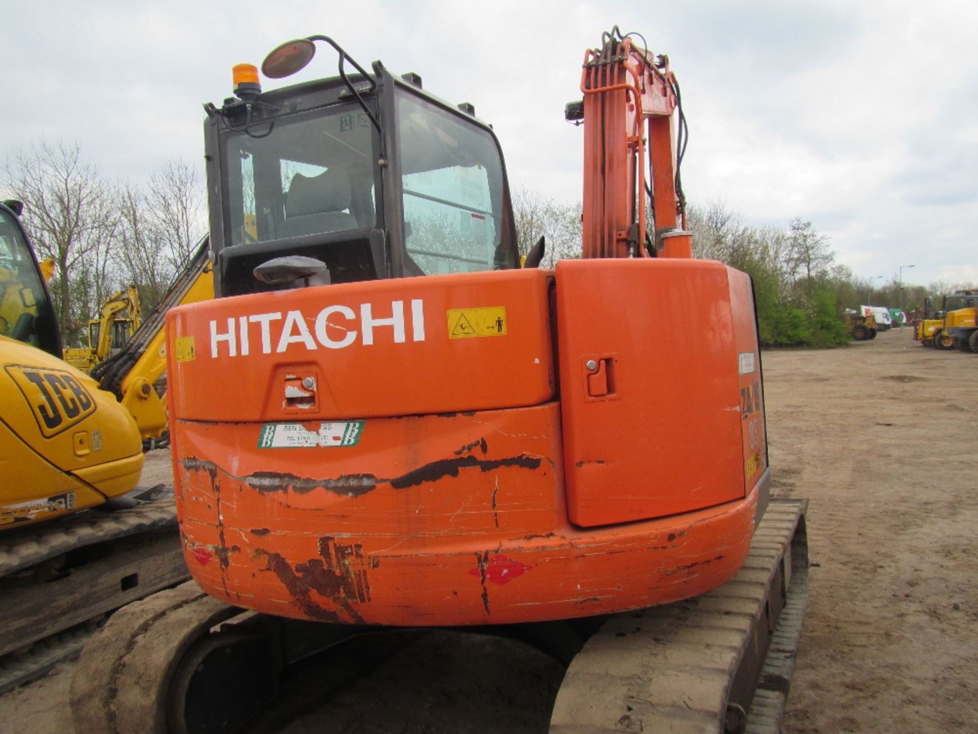 2011 Hitachi Zaxis 85 VSBLC Excavator - Image 5 of 9