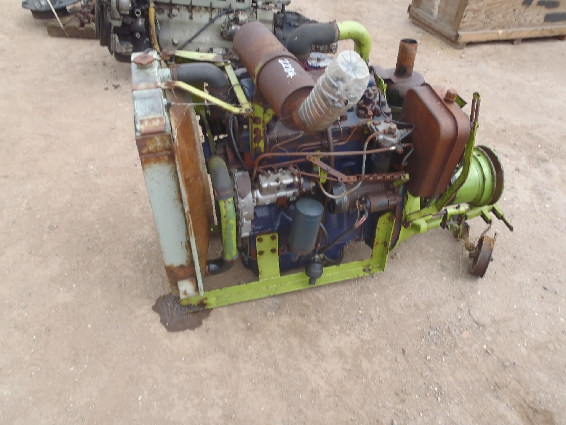 Perkins 4cyl. Engine