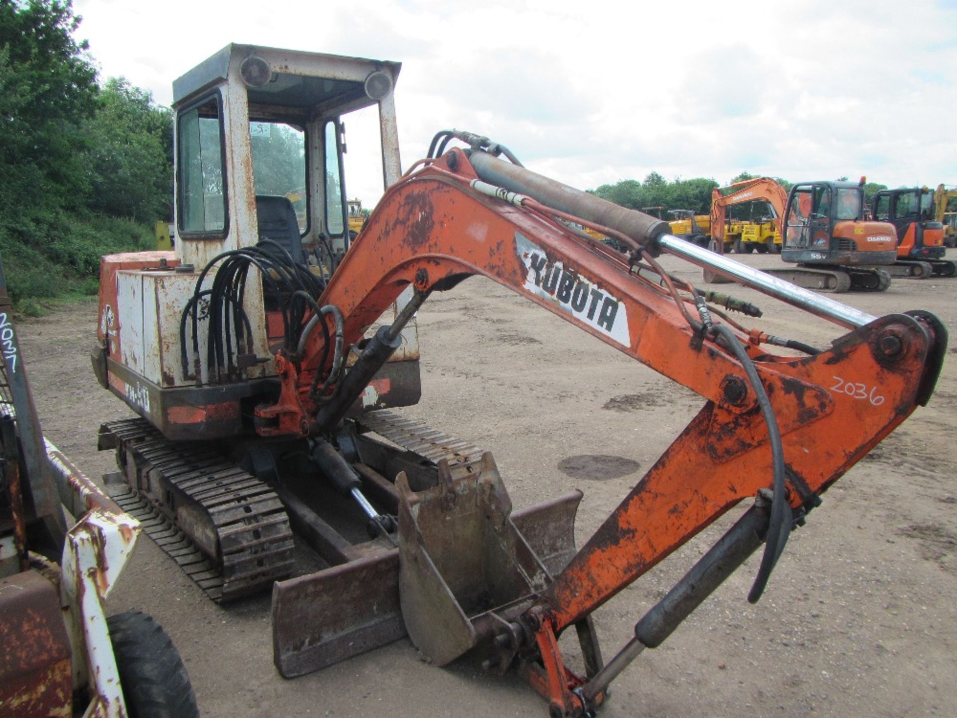 Mini Digger Ser No 11175 - Image 3 of 6