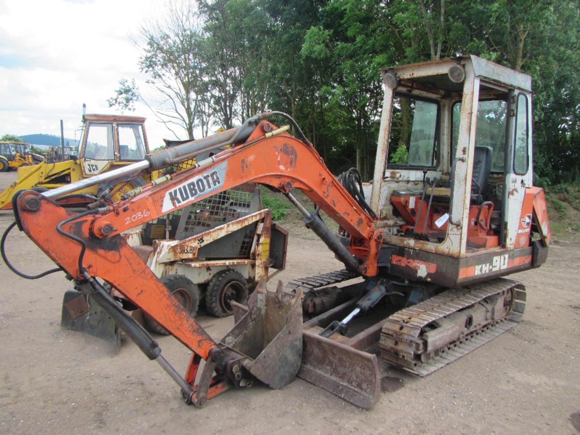 Mini Digger Ser No 11175