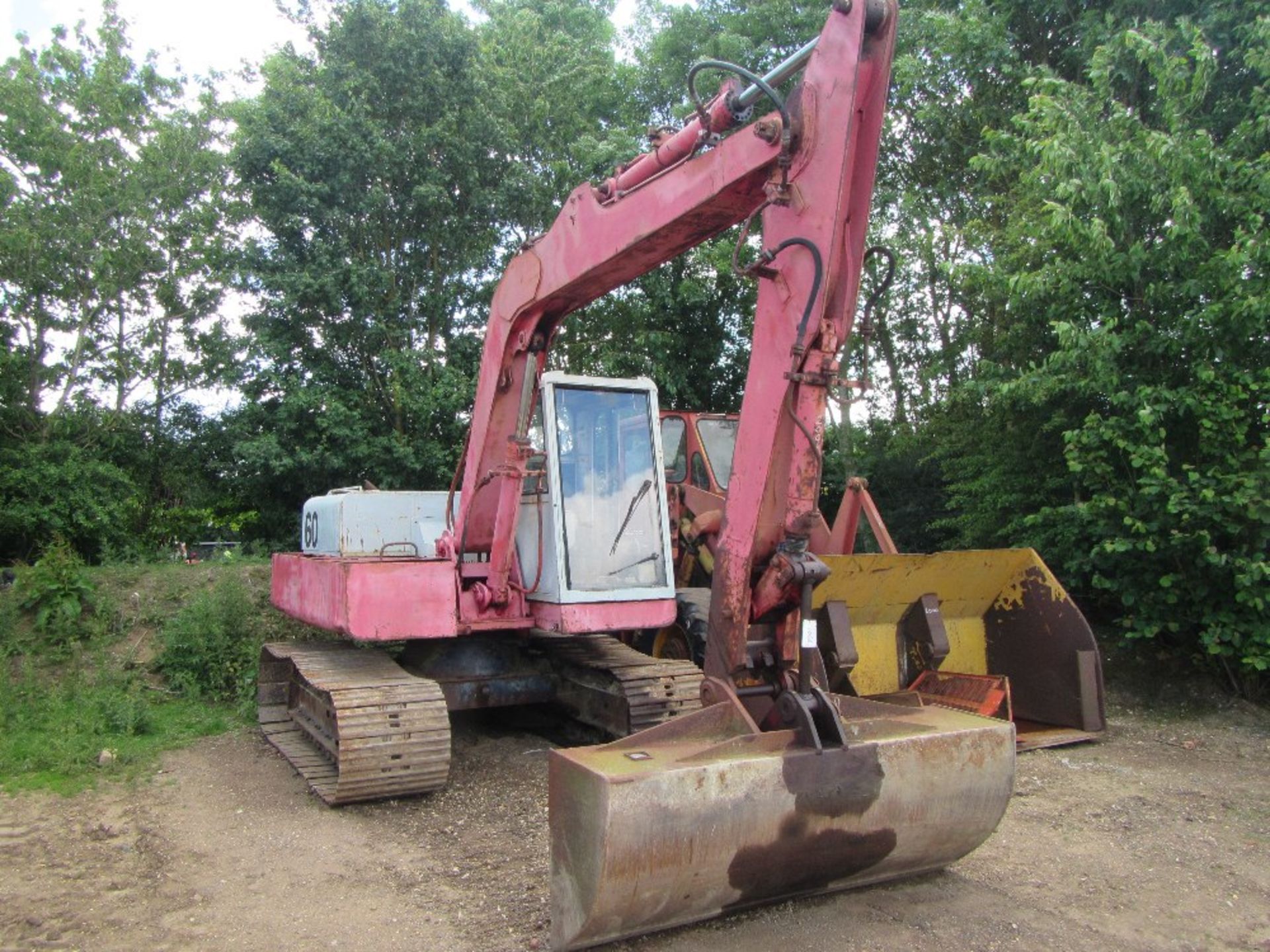 Poclain 60 Steel Tracked Excavator - Image 3 of 8