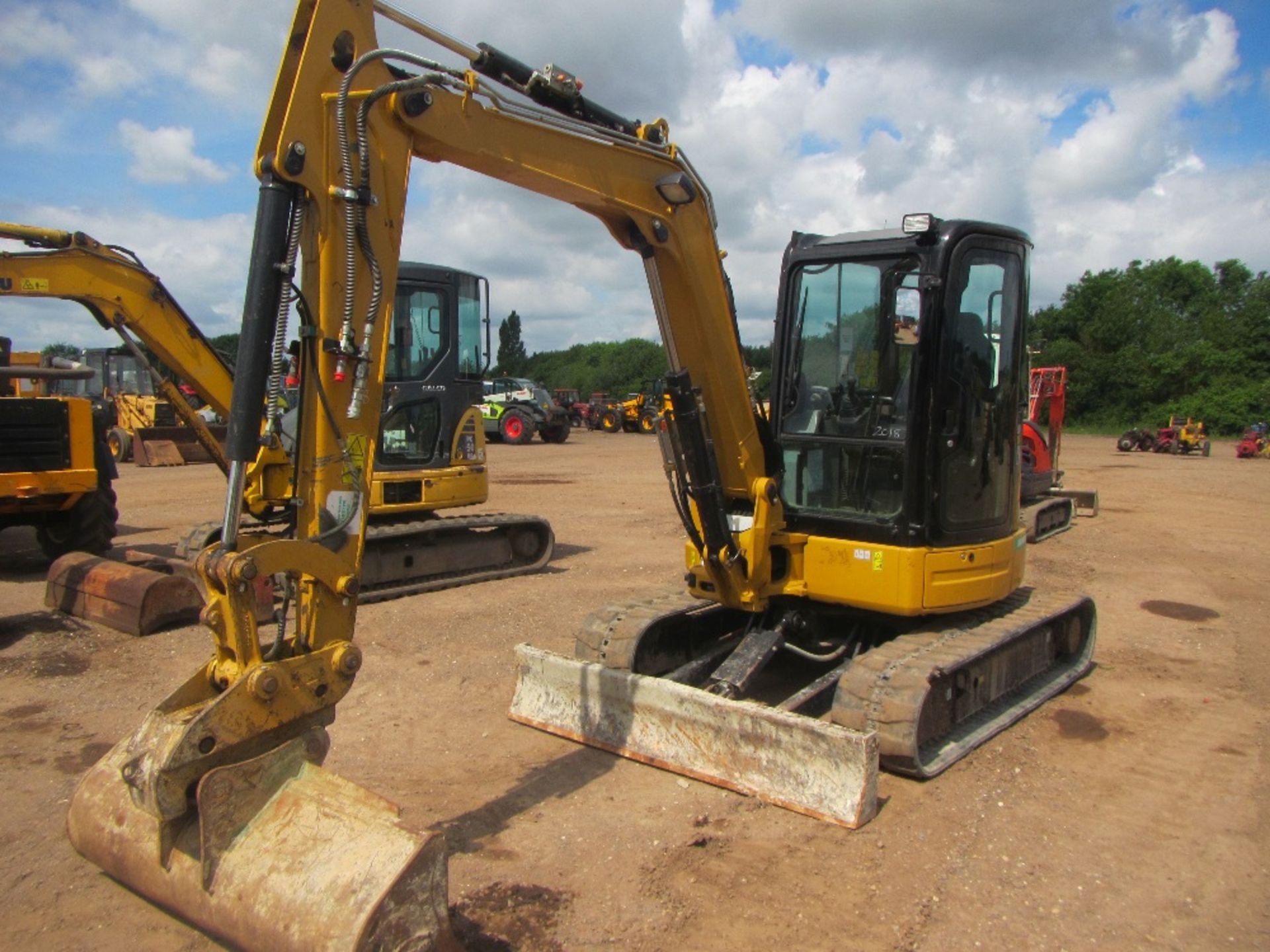 Caterpillar 305E Excavator Ser No CAT0305EJXFA03777