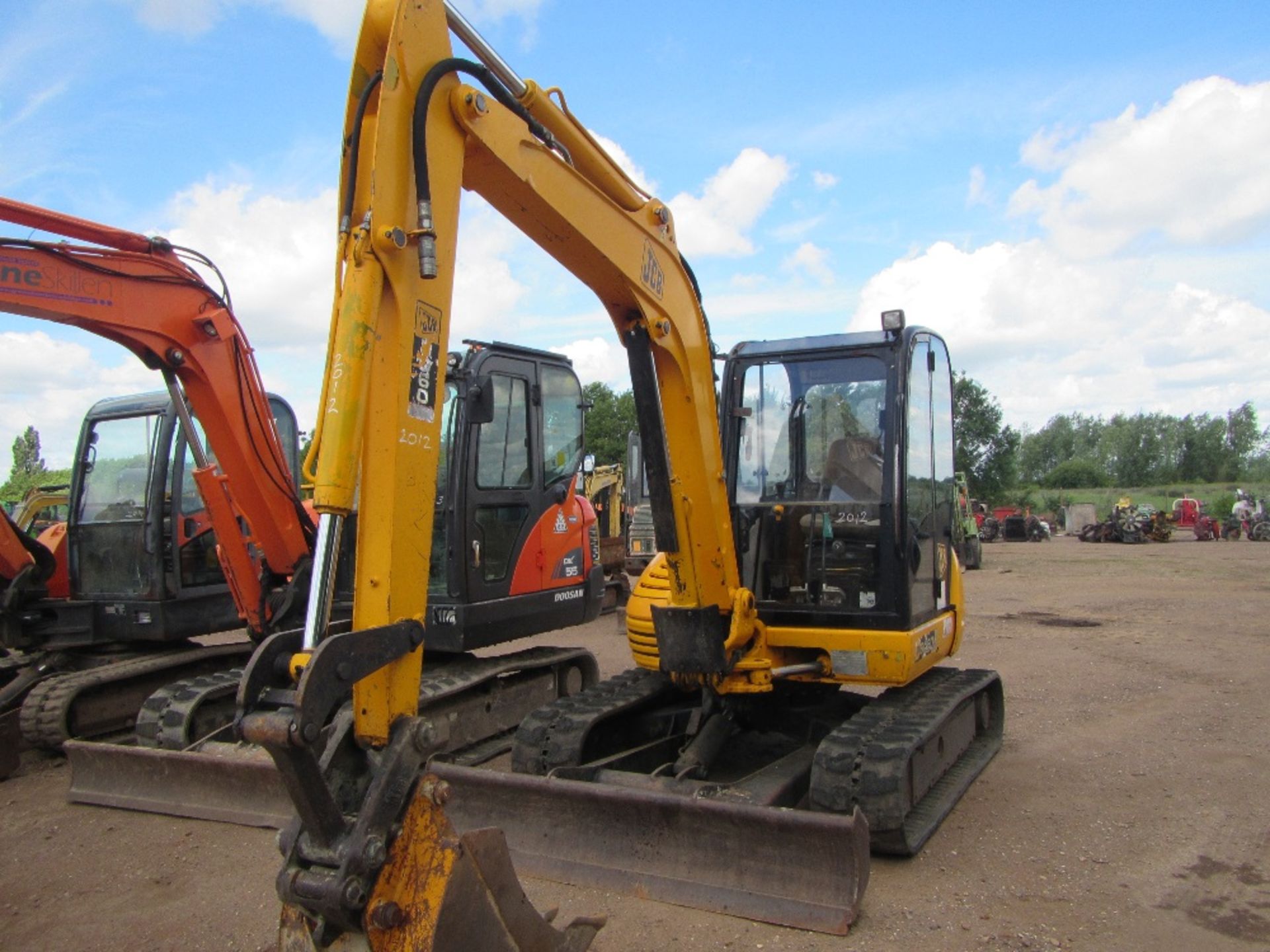 2007 JCB 8060 6 Ton Tracked Excavator Hours: 7511 Ser. No. 1236585