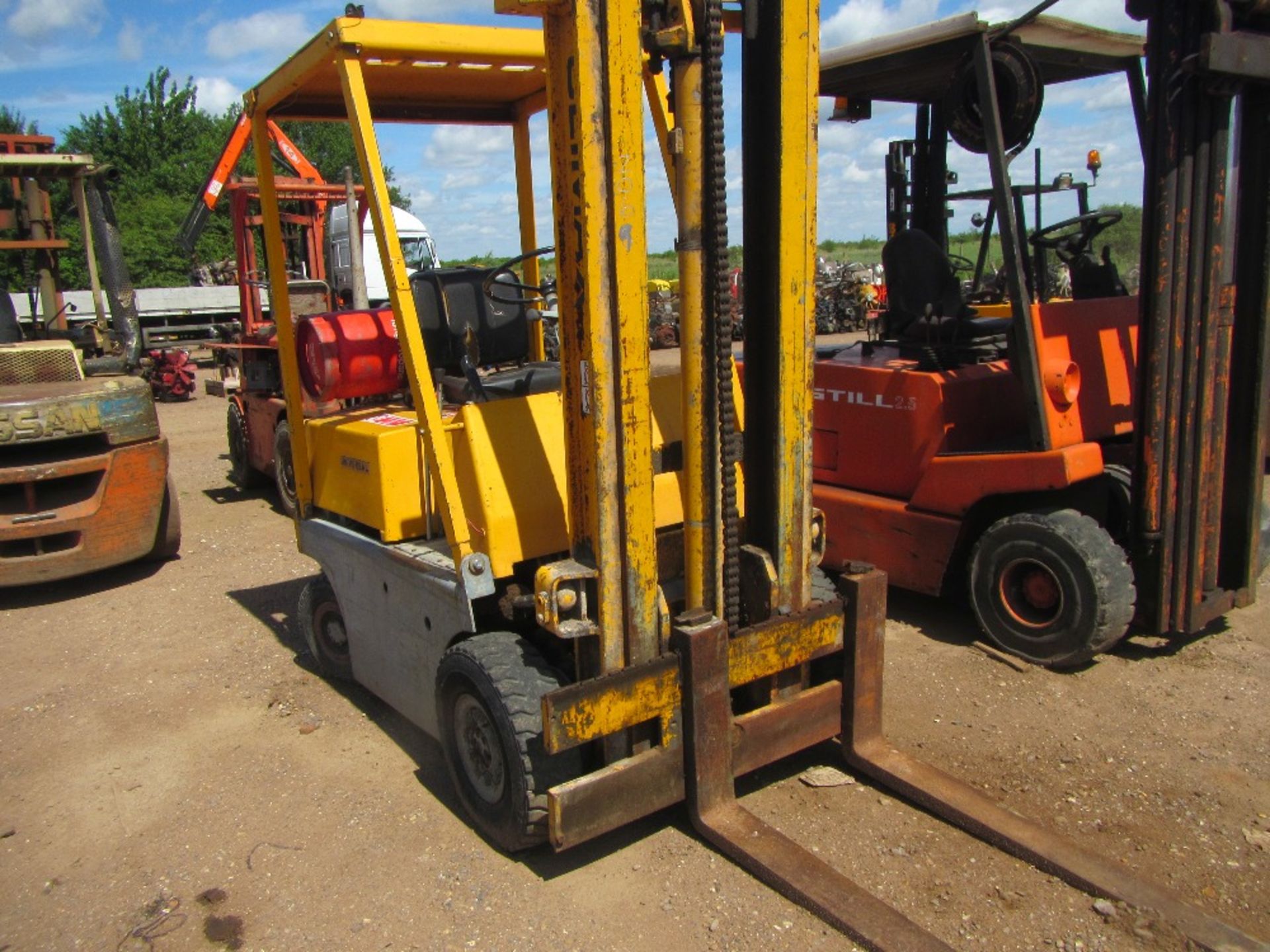 Masted Forklift - Image 2 of 5