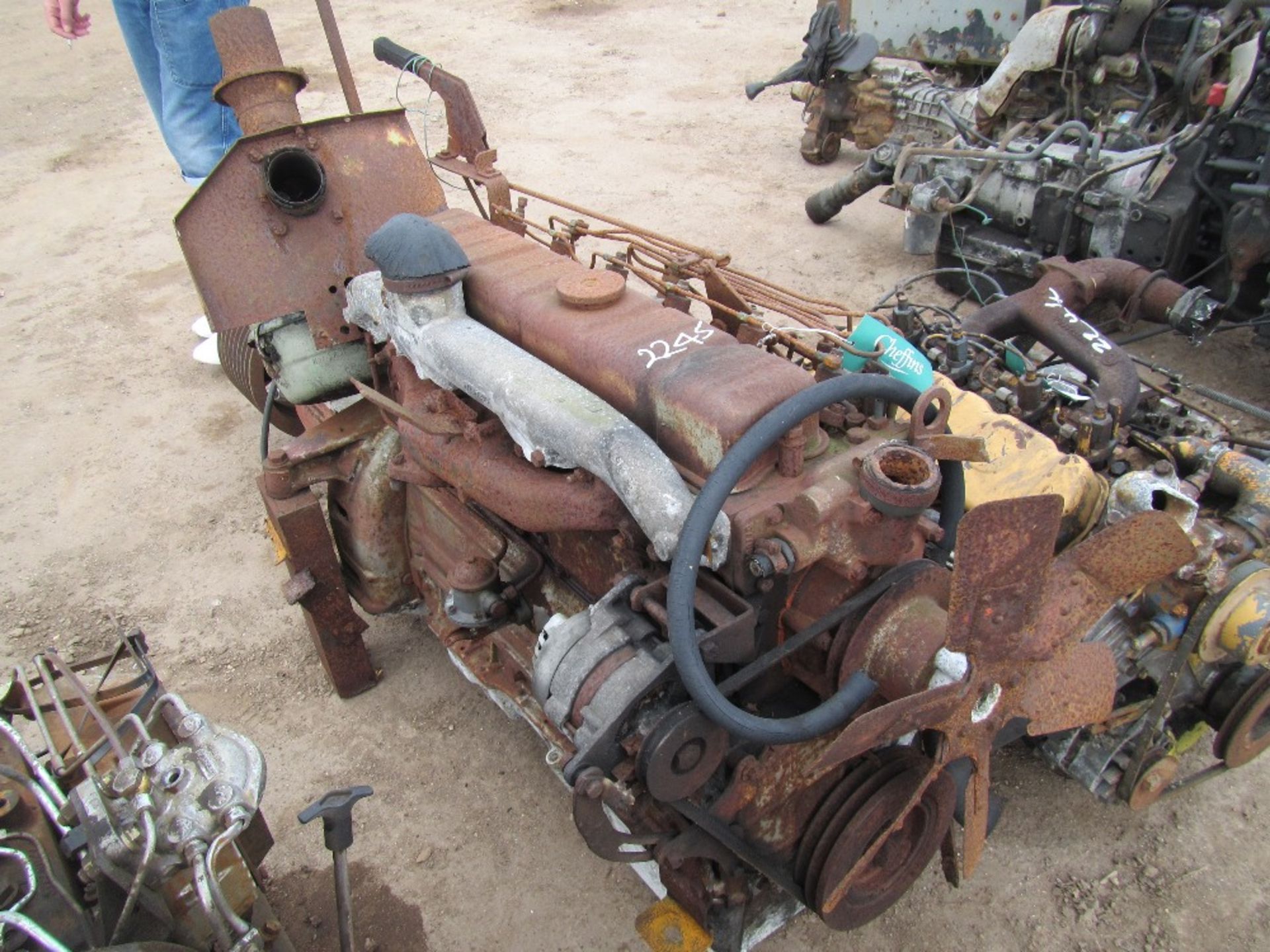 Perkins 6354 Engine c/w Pump UNRESERVED LOT