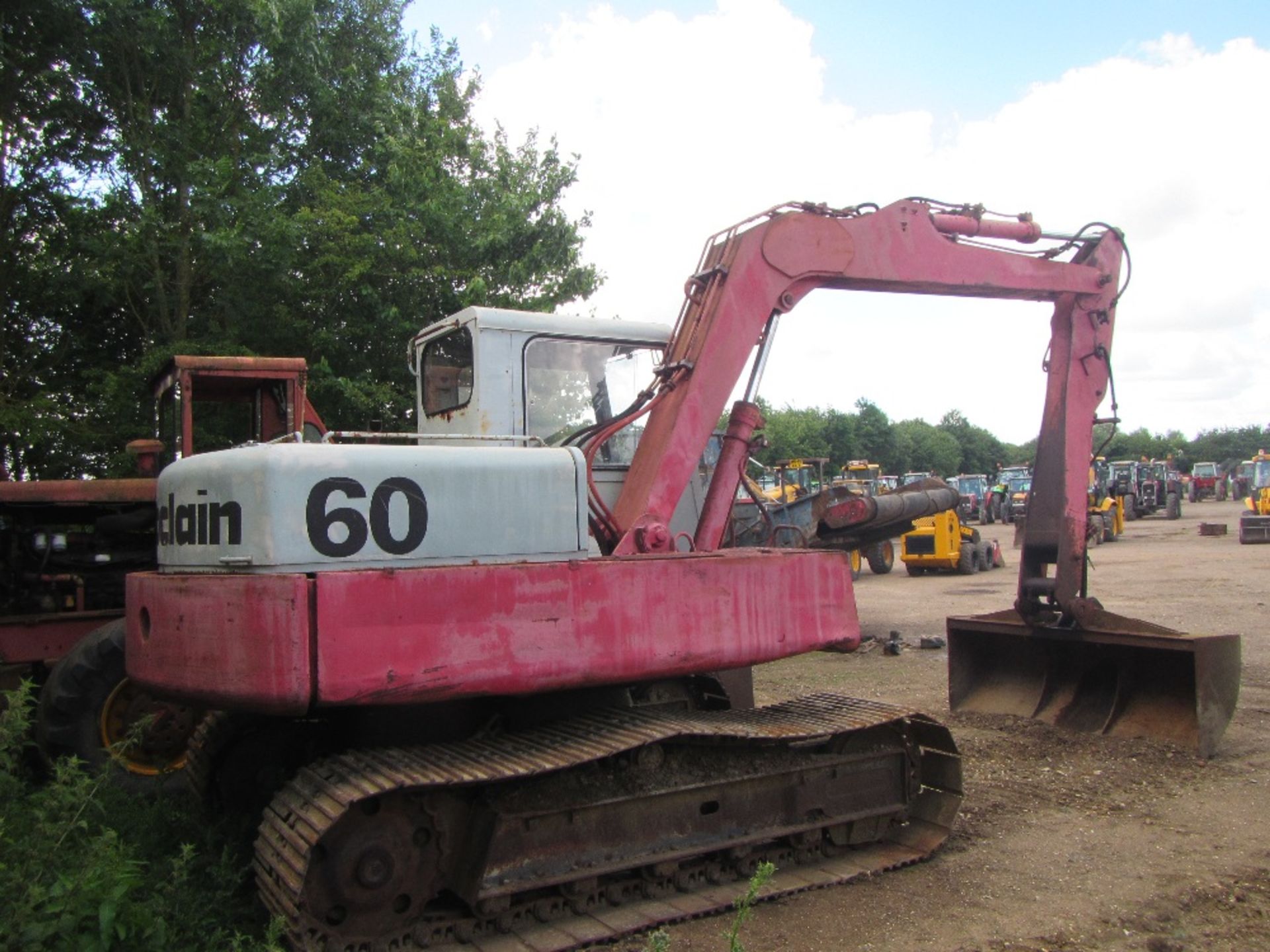 Poclain 60 Steel Tracked Excavator - Image 7 of 8