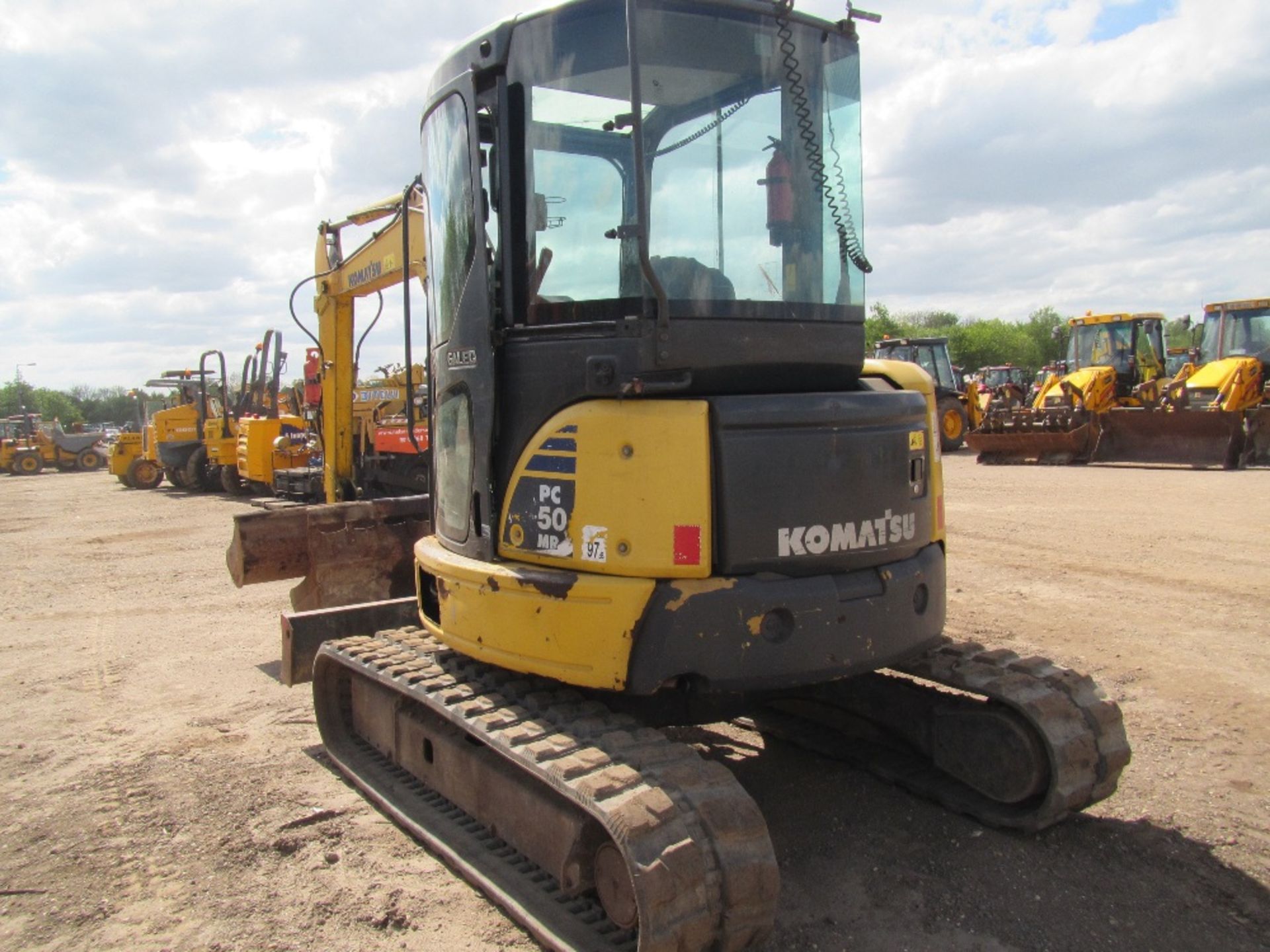 2005 Komatsu PC 50MR Midi Digger c/w q/h, 2 buckets - Image 4 of 6