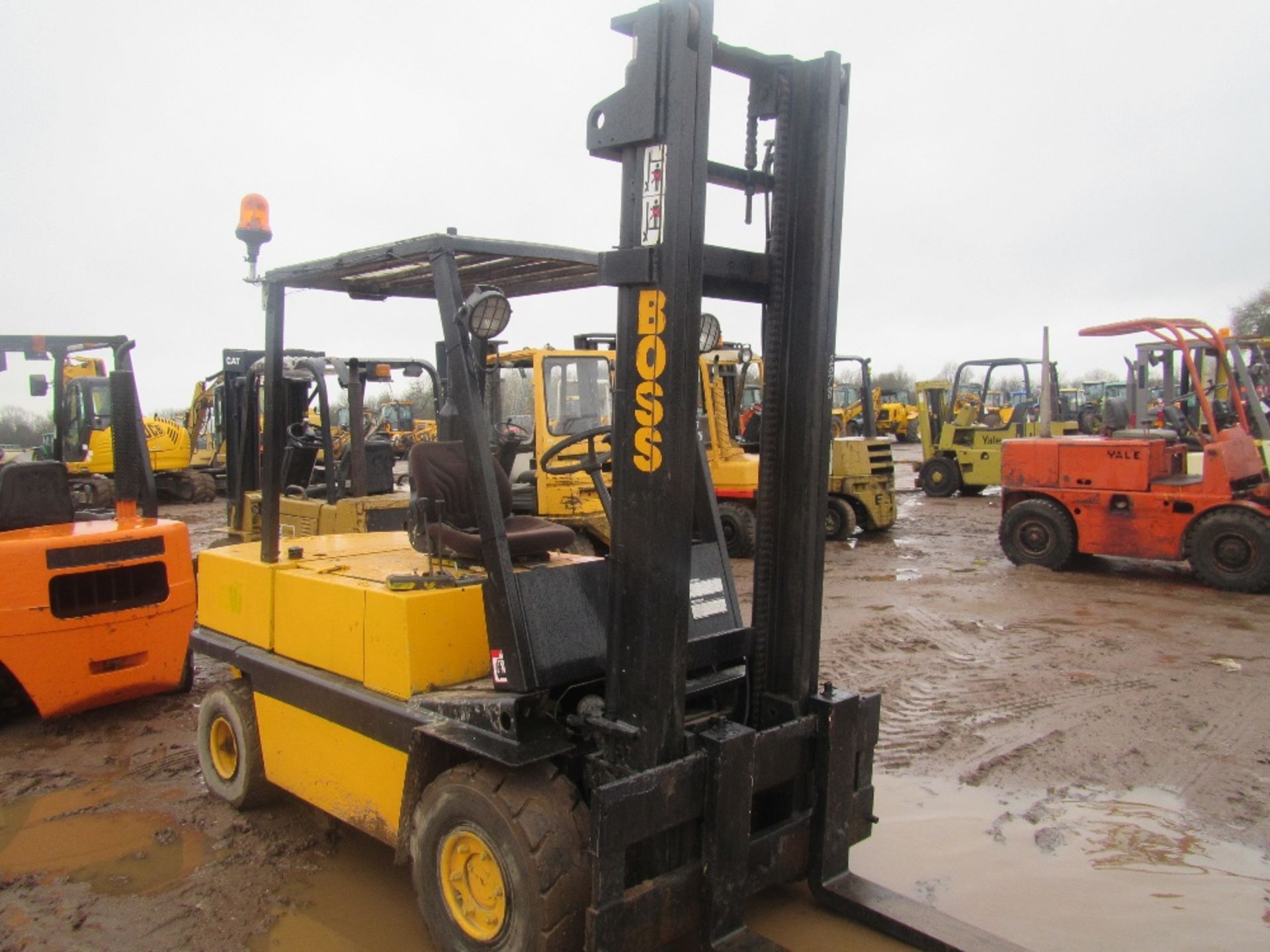 Boss Diesel 4 Ton Forklift c/w Duplex Mast Ser. No. 013347 - Image 2 of 5