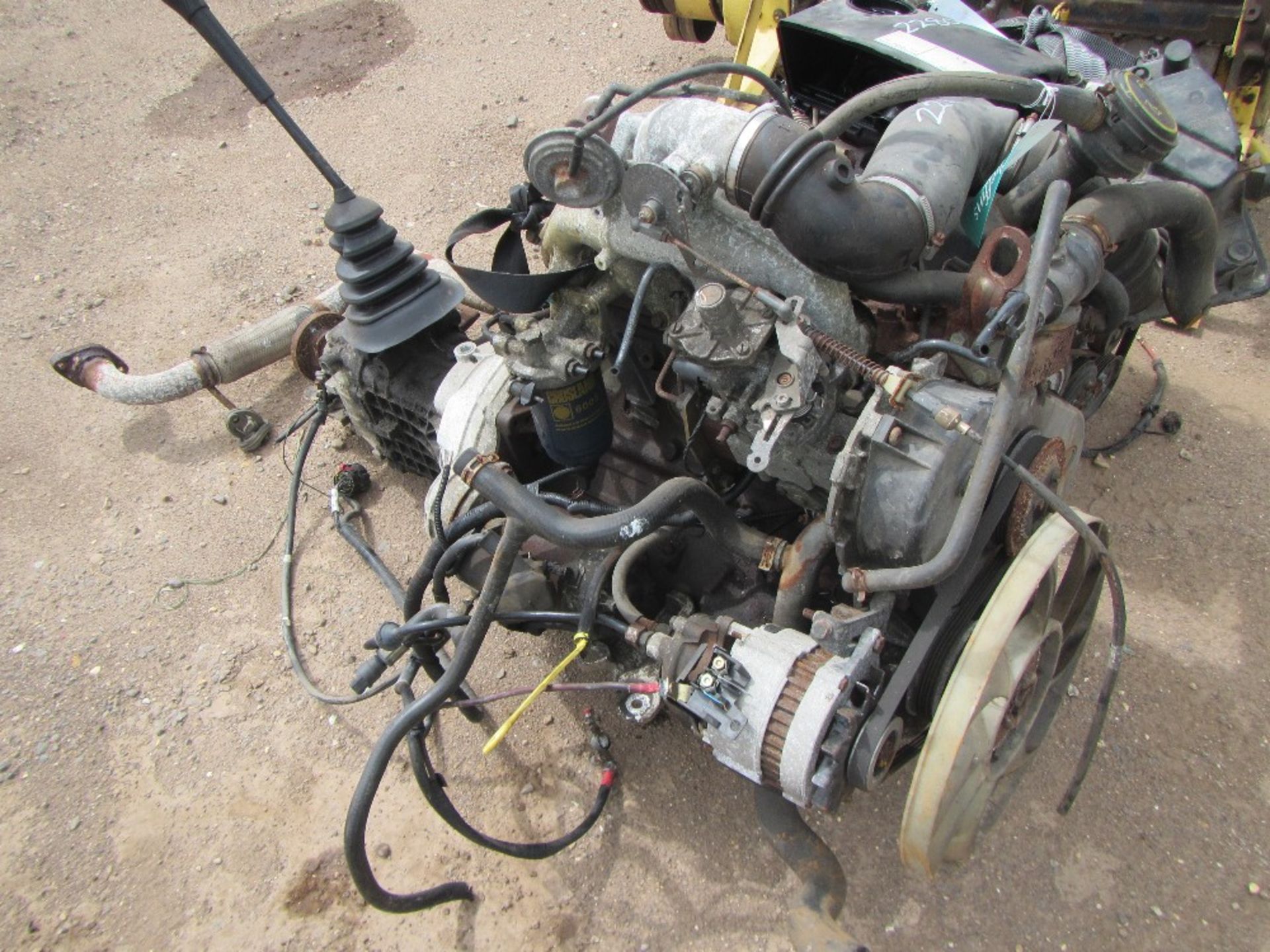 Ford Transit Diesel Banana Engine & Gearbox Complete