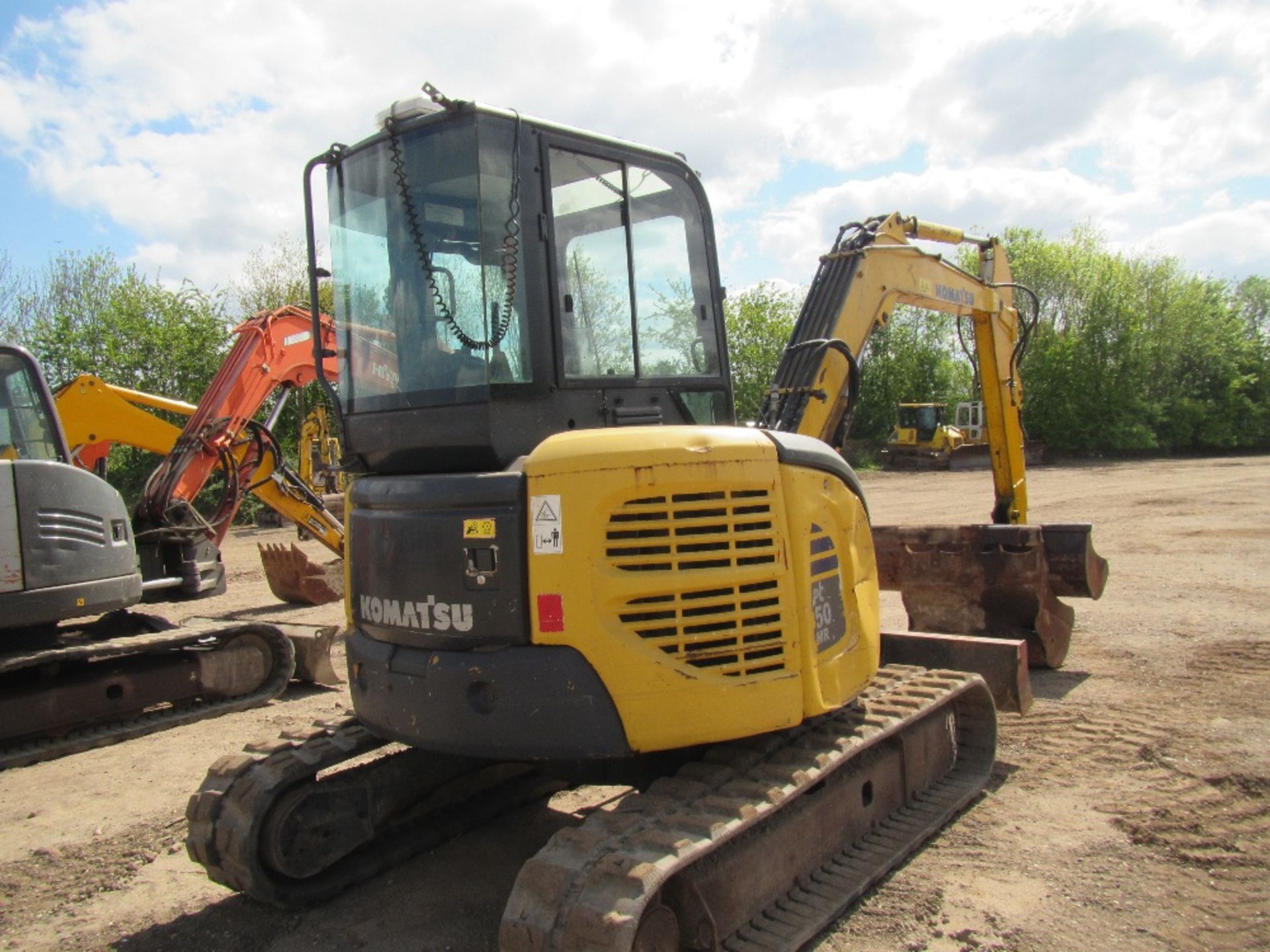 2005 Komatsu PC 50MR Midi Digger c/w q/h, 2 buckets - Image 5 of 6