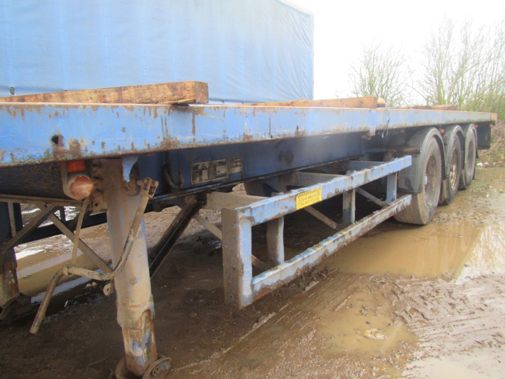 Montracon Tri Axle 40ft Flat Trailer - Image 3 of 5