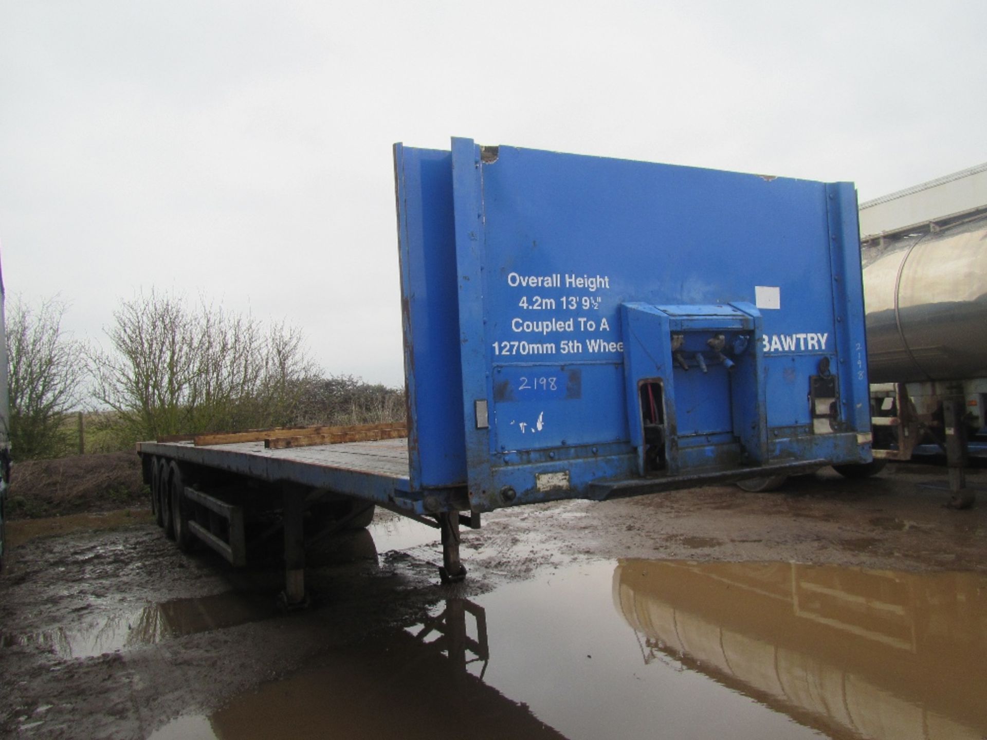 Montracon Tri Axle 40ft Flat Trailer - Image 2 of 5