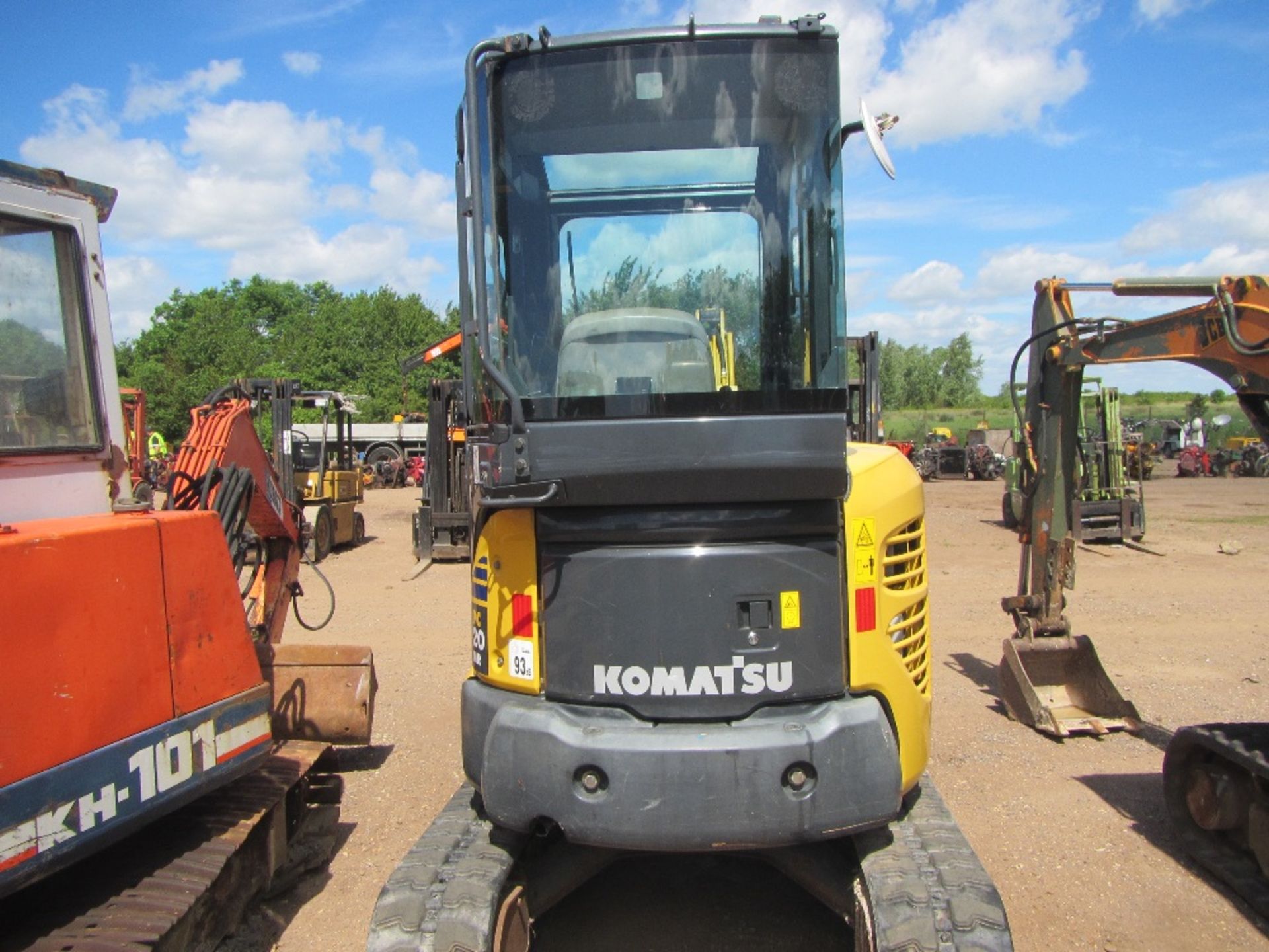 2008 Komatsu PC20 Mini Excavator Ser No KMTPC132L05018113 - Image 8 of 8