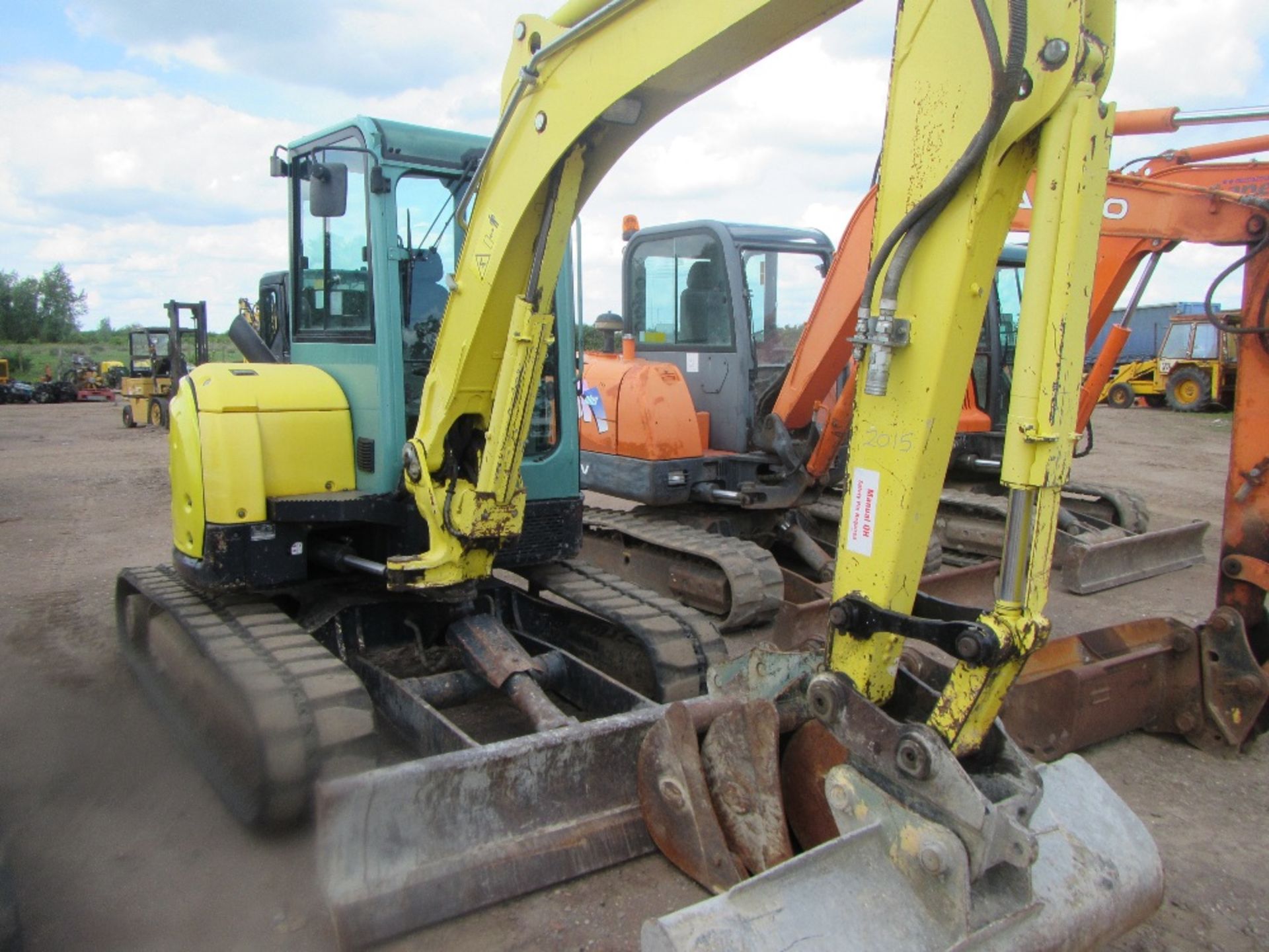 2012 Yanmar Vi050 5 Ton Excavator YCEV1050CCB101856 - Image 3 of 12