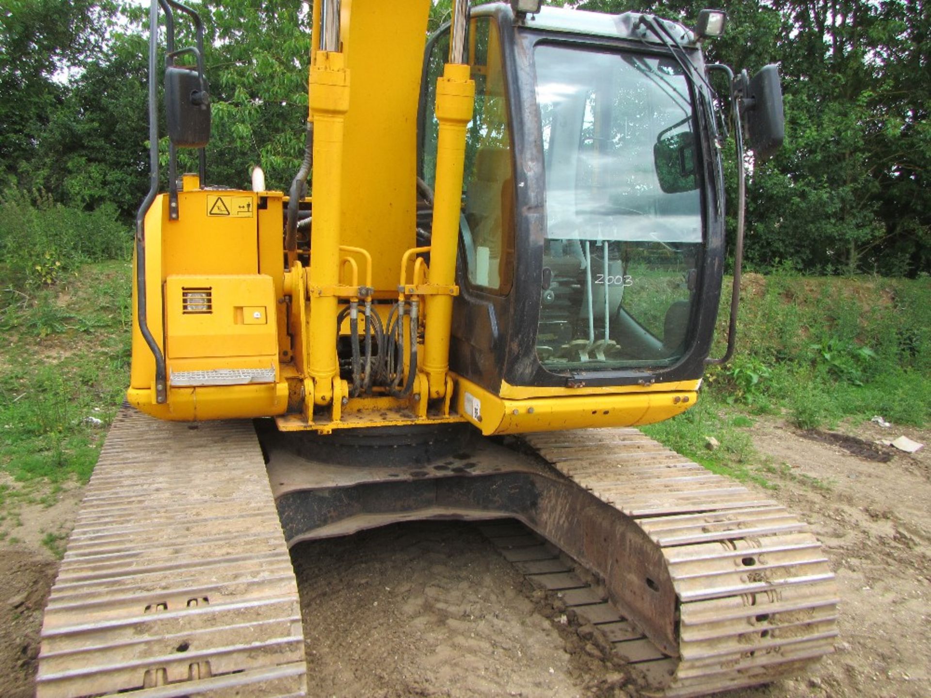 2008 JCB JS130 Excavator c/w hammer circuit & double locking, hydraulic quick hitch Hours: 9300 - Image 3 of 10