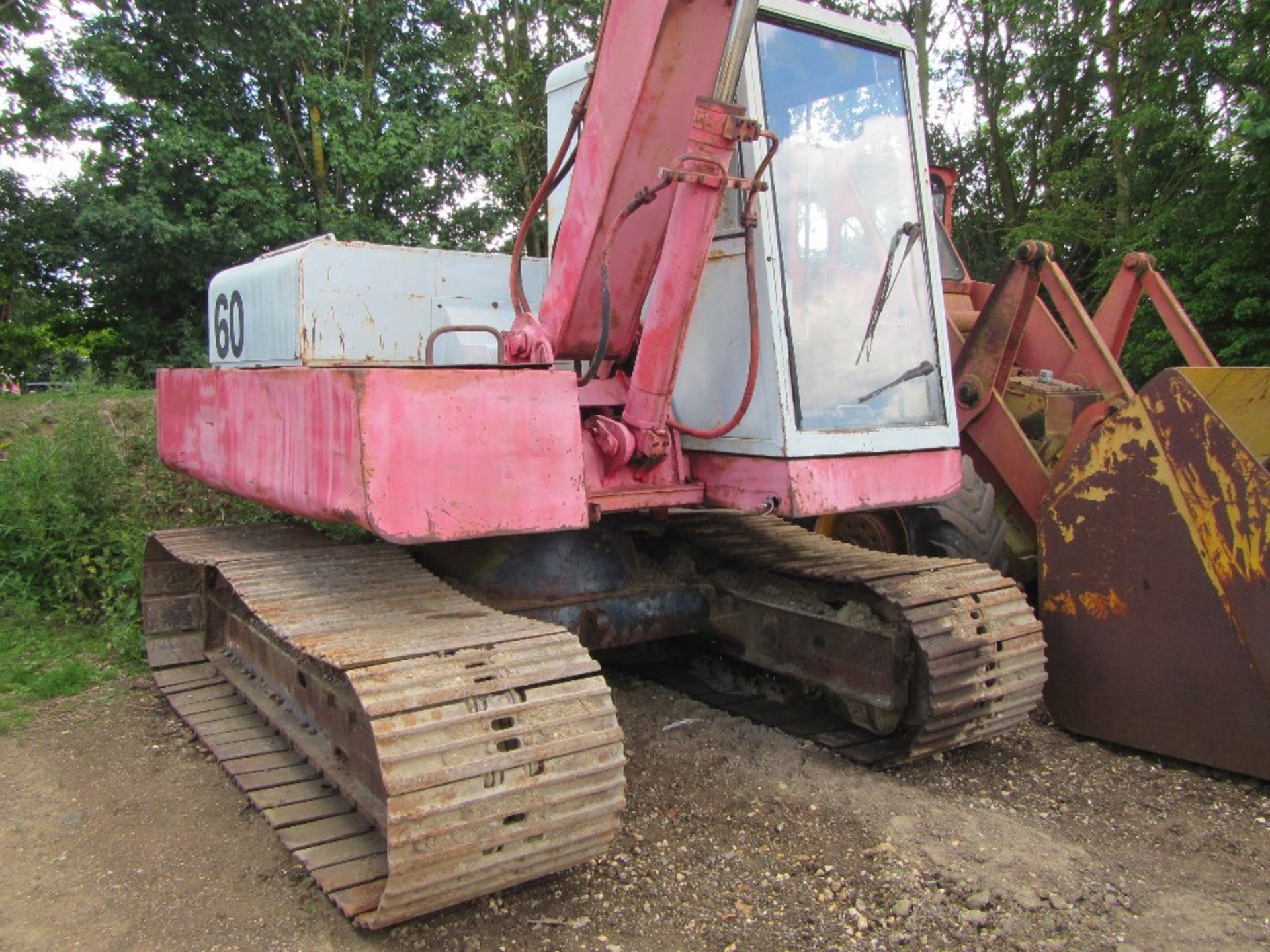 Poclain 60 Steel Tracked Excavator - Image 5 of 8