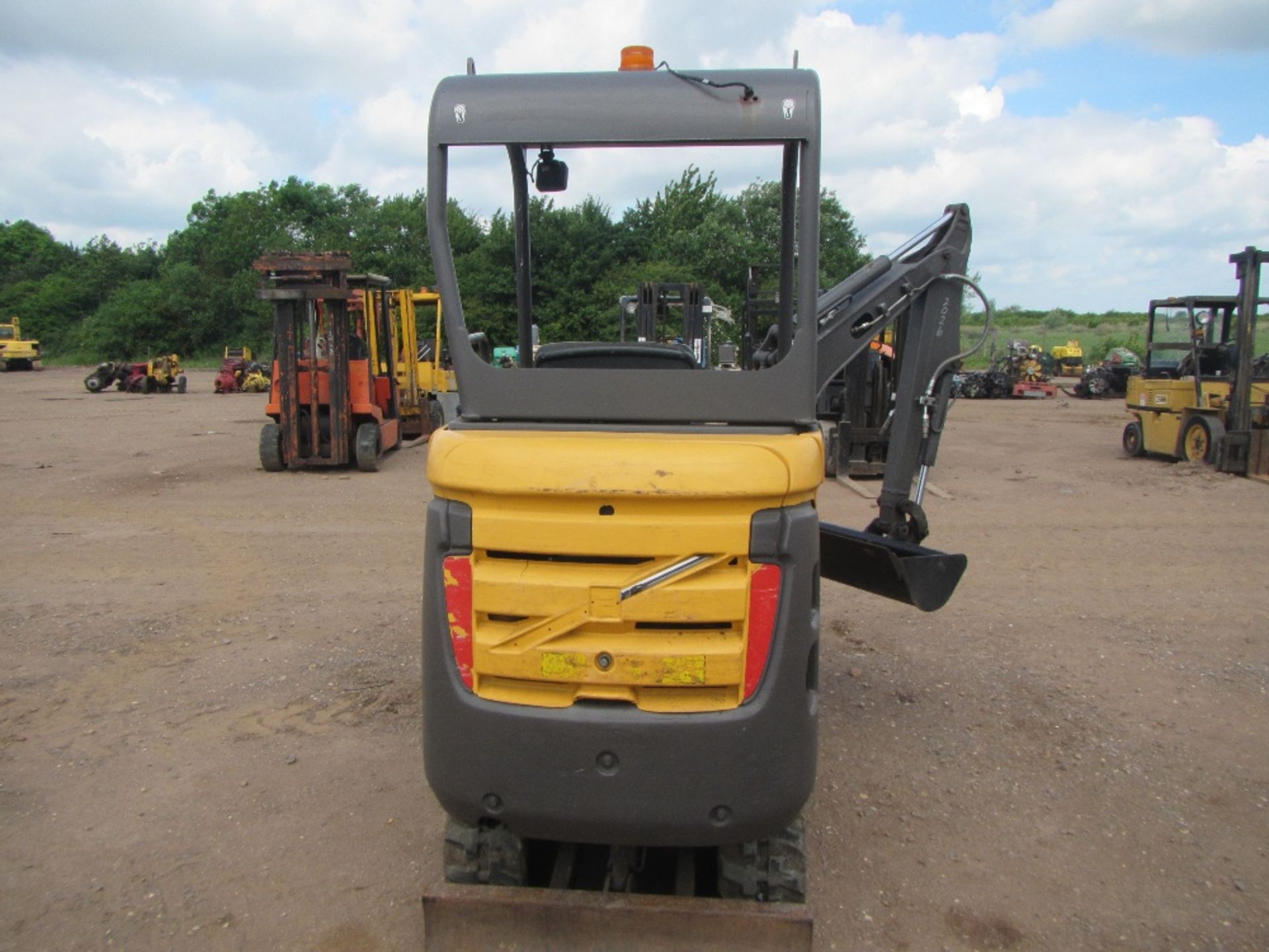 2012 Volvo EC15 Mini Digger Excavator Ser No 0001865 - Image 5 of 6