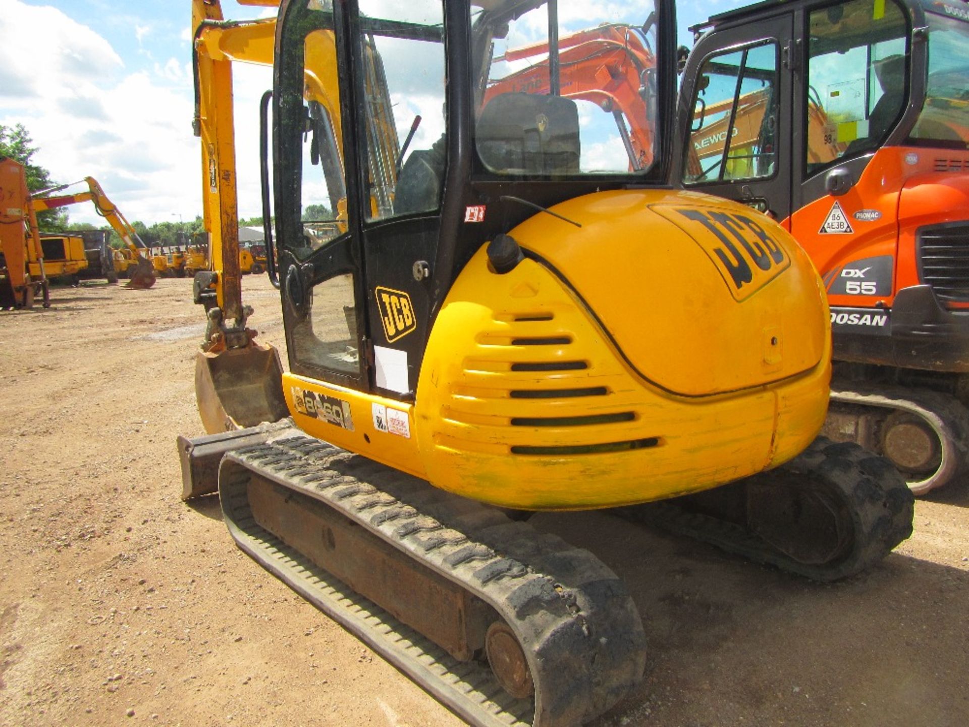 2007 JCB 8060 6 Ton Tracked Excavator Hours: 7511 Ser. No. 1236585 - Image 6 of 8