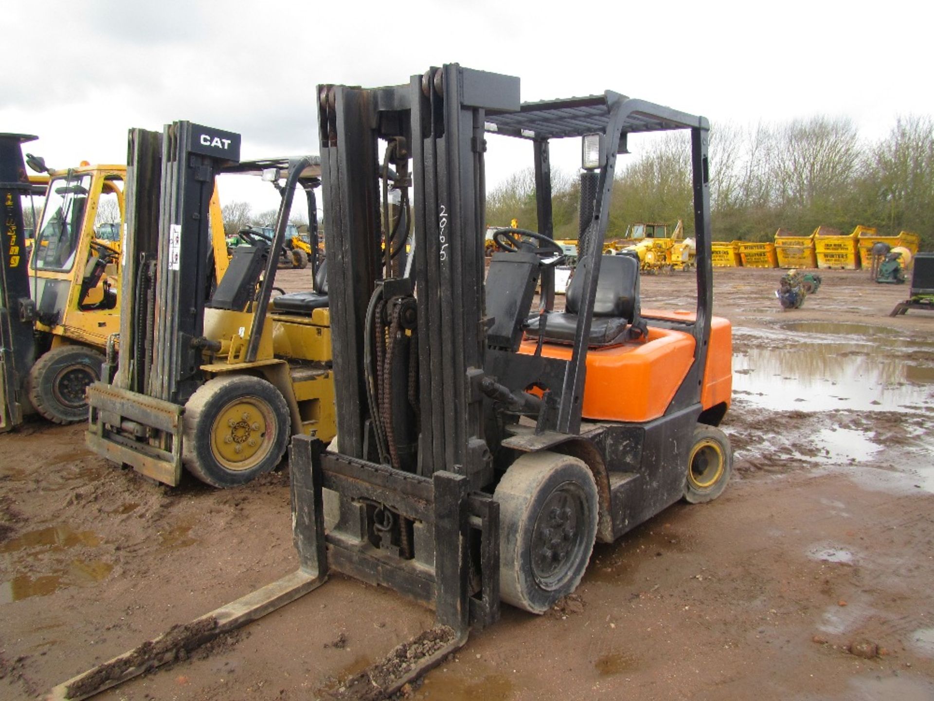 Daewoo D305-3 3 Ton Diesel Forklift c/w 4730mm Triplex Mast Ser. No. FK02031