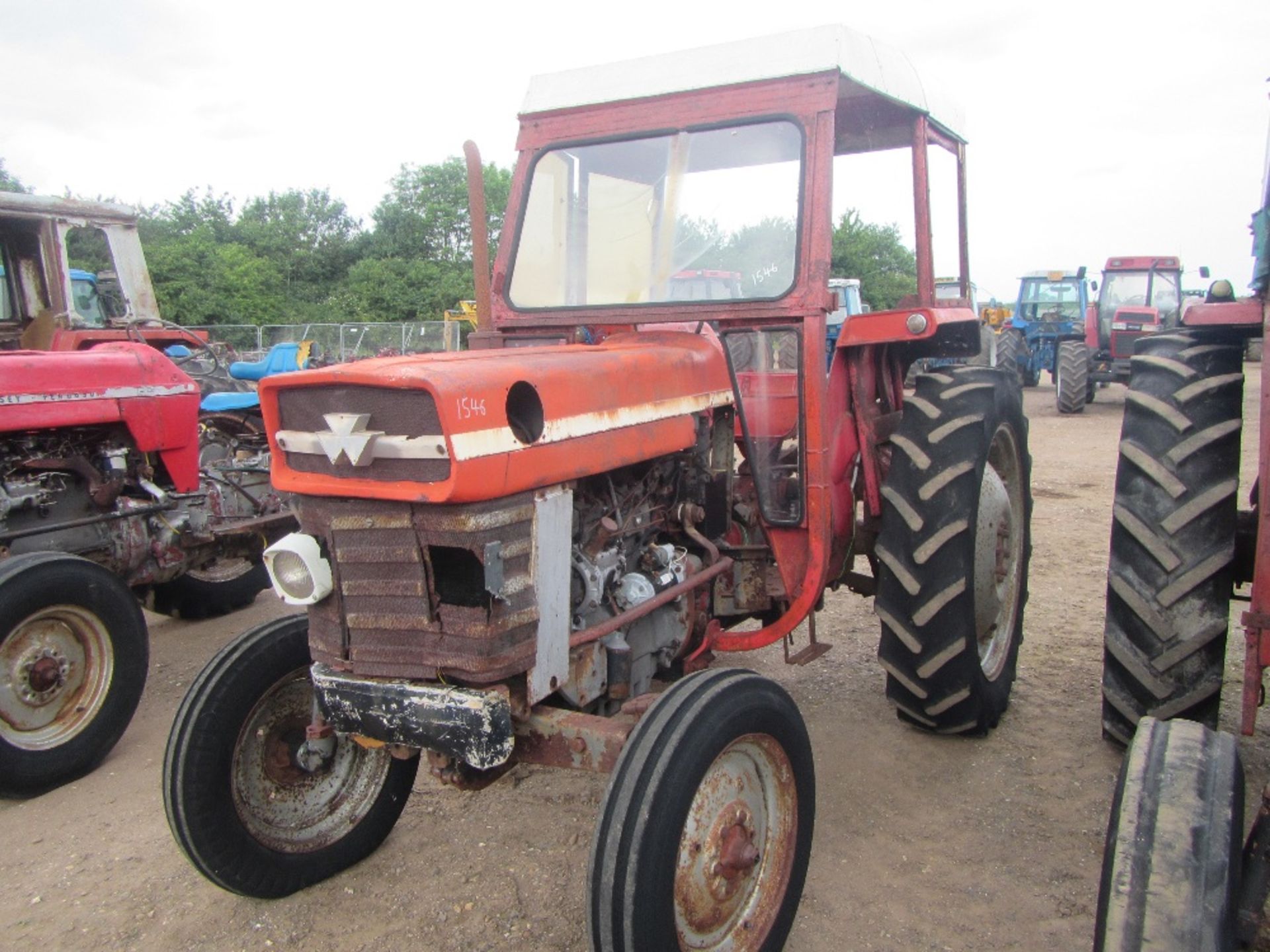 Massey Ferguson 165 Tractor c/w 212 engine Ser No 587240