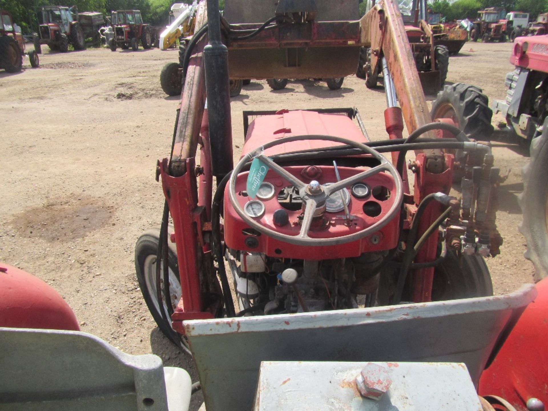 Massey Ferguson 135 Tractor c/w loader Reg. No. YPH 85G Ser. No. 803168 - Image 3 of 4