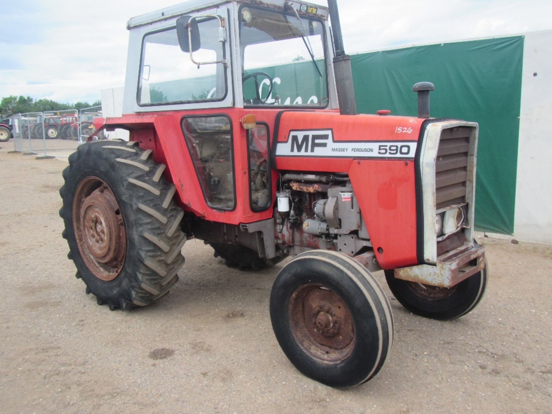 Massey Ferguson 590 Tractor Hours: 3142 Reg. No. TDF 849R - Image 3 of 10